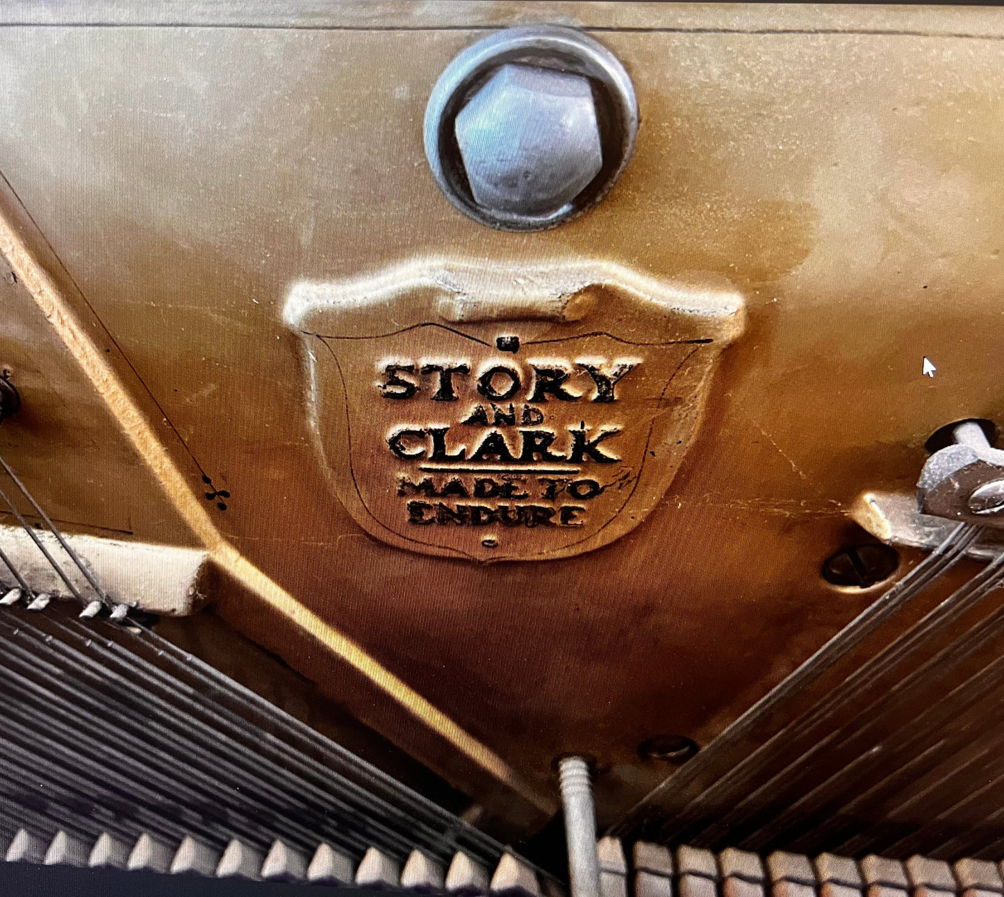 The Ahlborn  Family Piano!