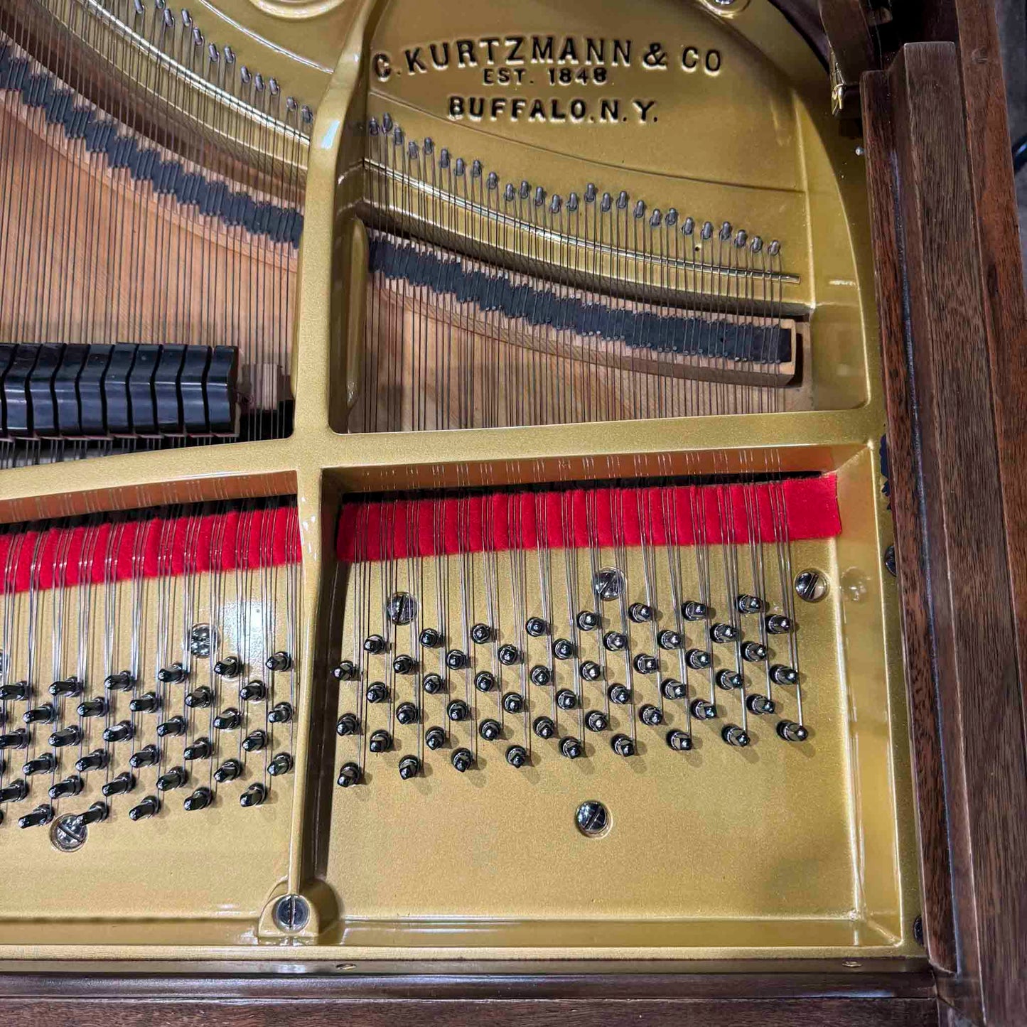 SOLD 1929 Kurtzmann White Finish Commissioned Grand Piano with Self-Playing QRS System