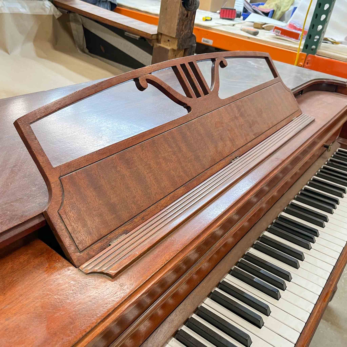 SOLD 1986 Baldwin 36" Wood Finish Spinet Piano