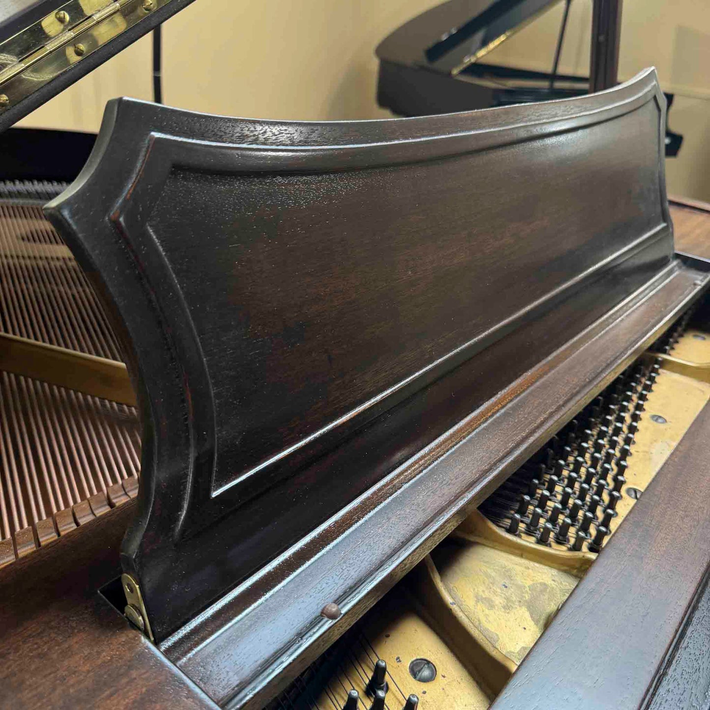 1920 Starck 4'11" Wood Finish Baby Grand Piano