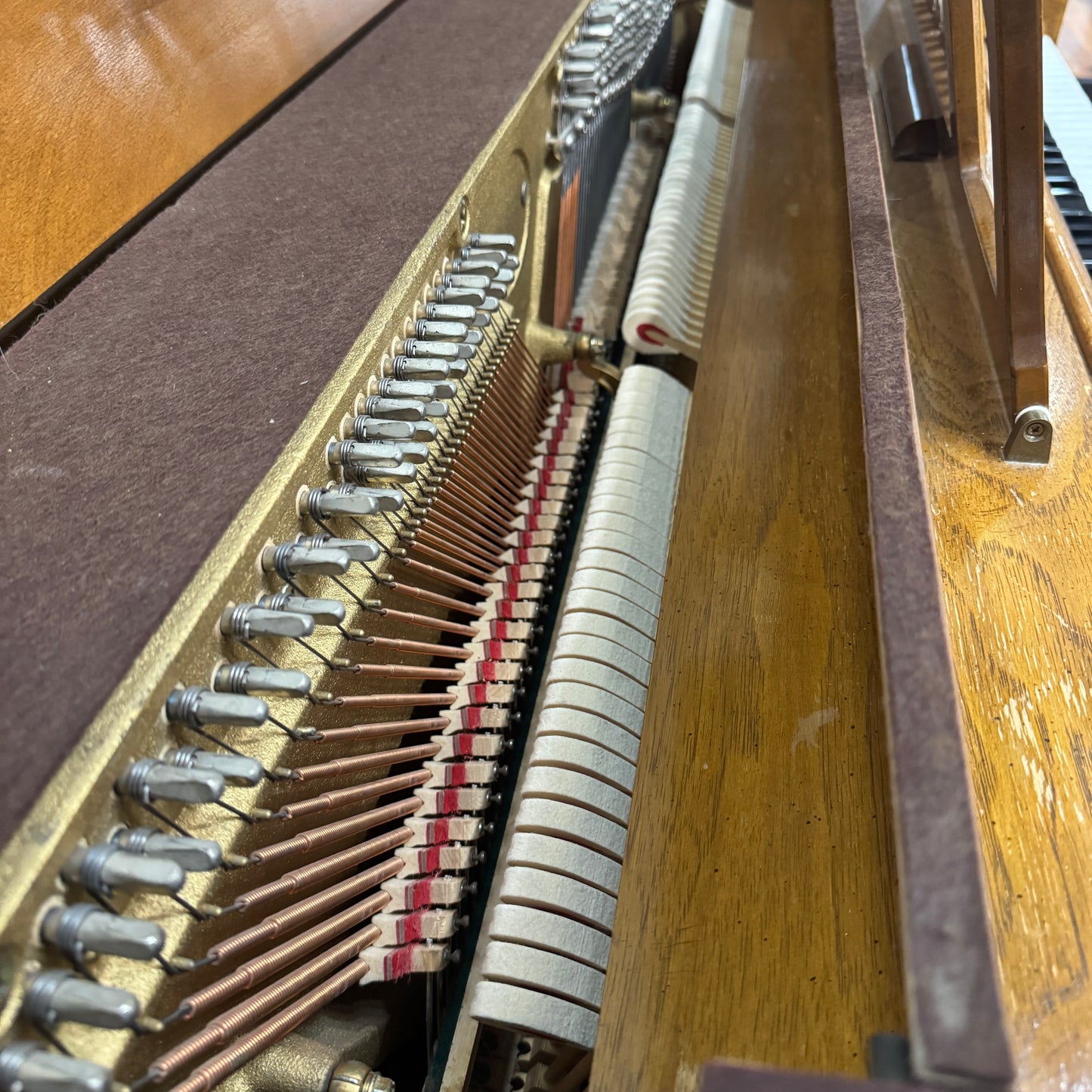 SOLD 1988 Baldwin Wood Finish Commissioned Spinet Piano