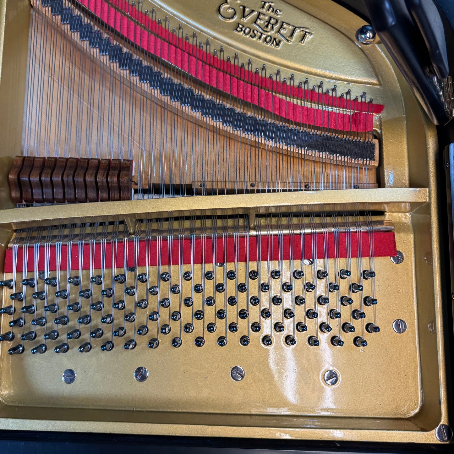SOLD 1905 Everett Wood Finish Commissioned Baby Grand Piano