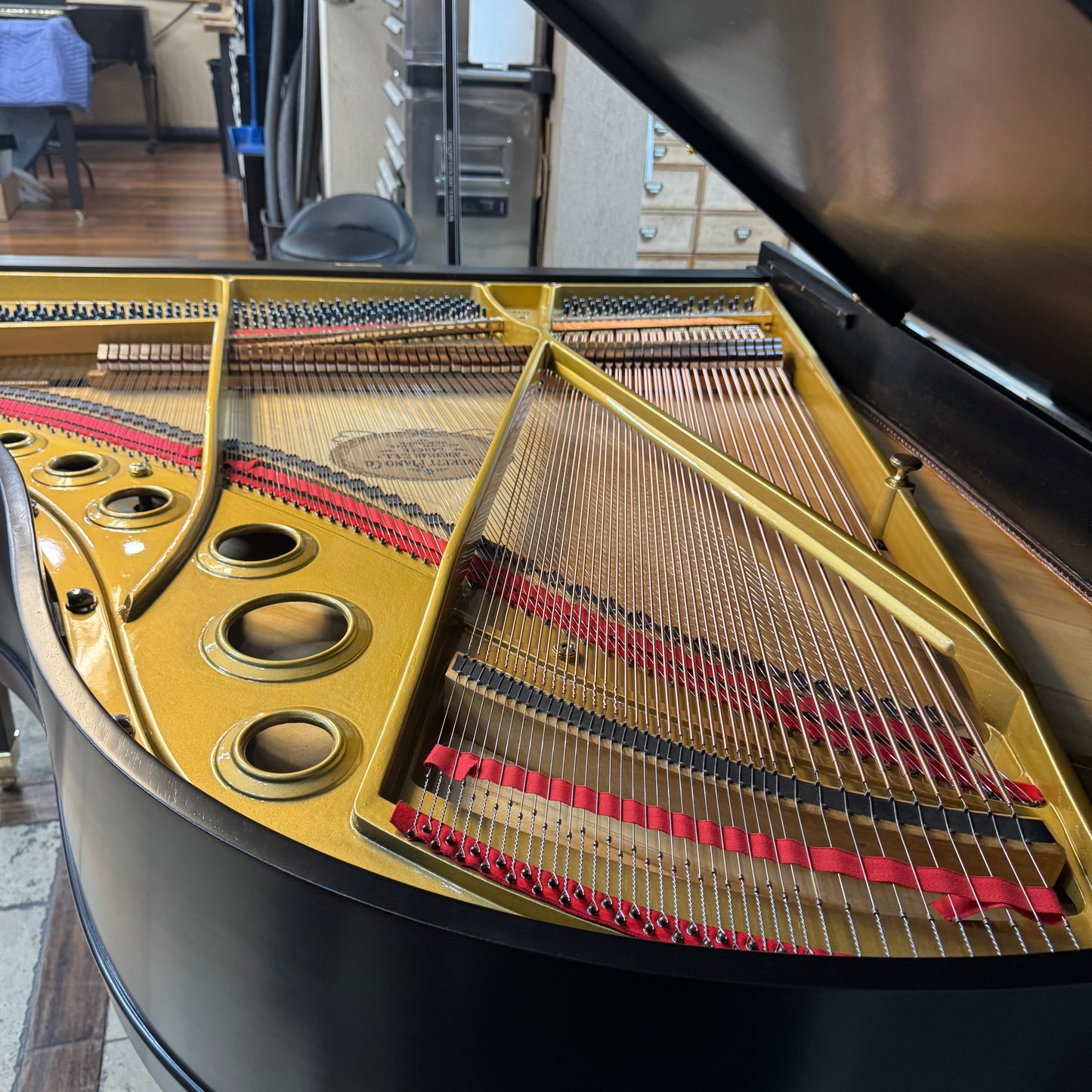 SOLD 1905 Everett Wood Finish Commissioned Baby Grand Piano