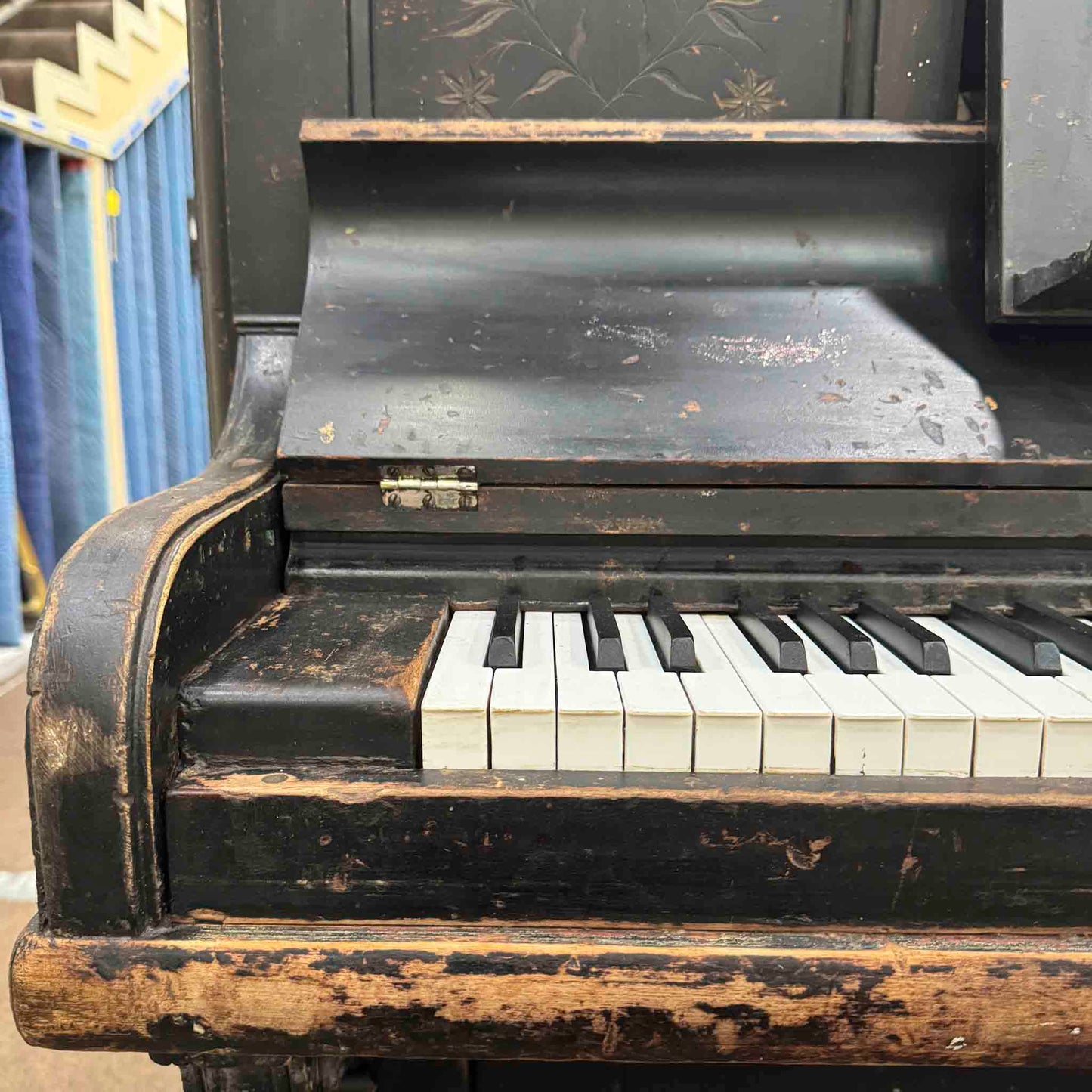 CURRENT SHOP WORK - 1892 Kimball Wood Finish 51" Commissioned Upright Piano