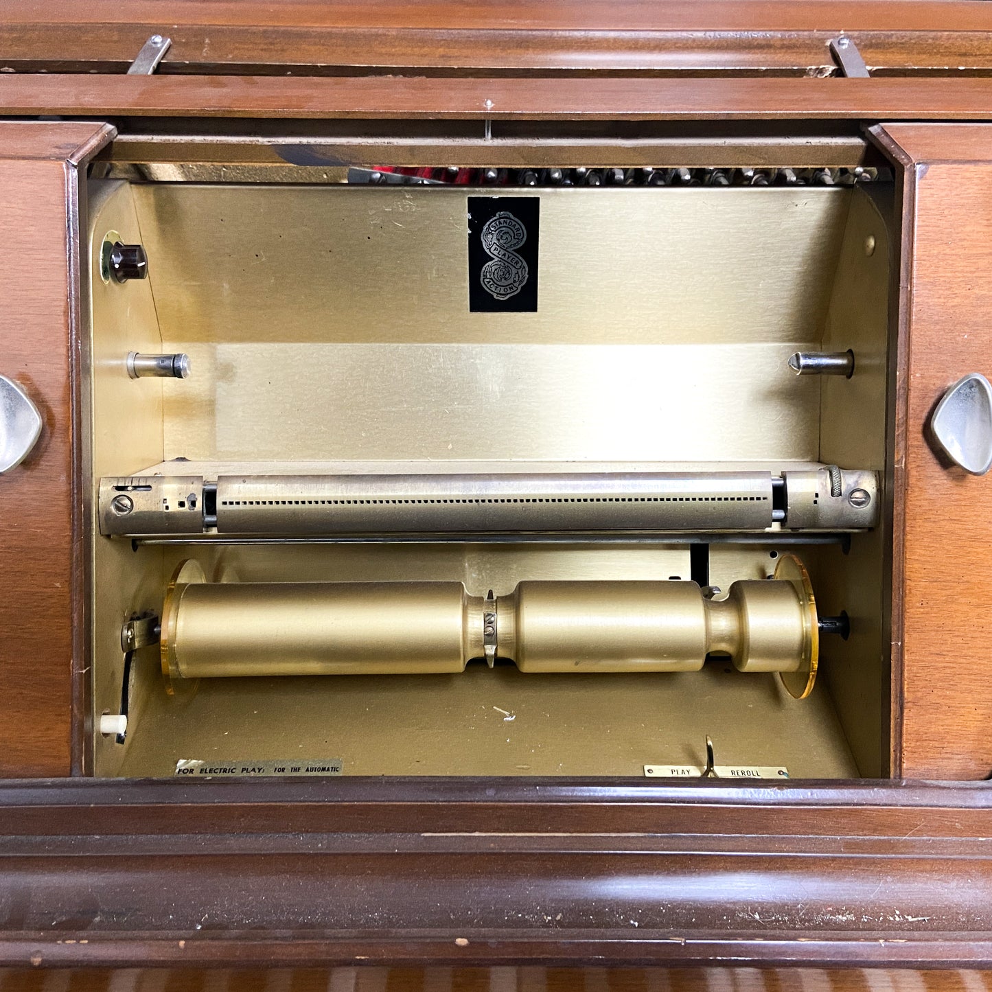 SOLD - Duo Art Hardman Peck 42" Commissioned Console Player Piano
