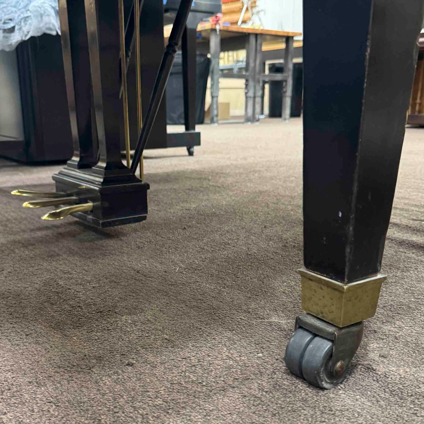 CURRENT SHOP WORK - 1948 Baldwin R 5'7" Satin Black Commissioned Grand Piano