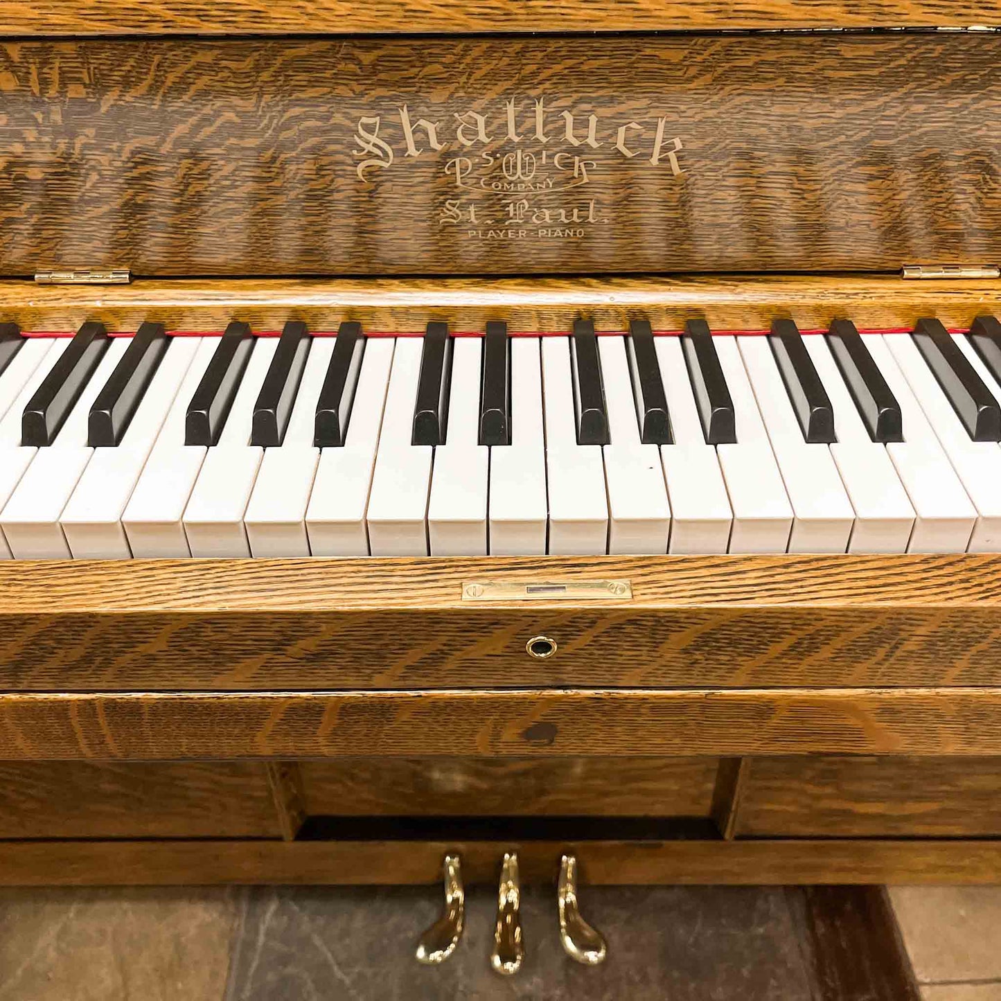 SOLD - 1910 Shattuck Commissioned Upright
