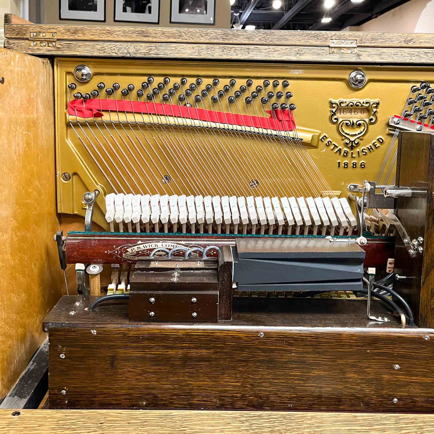 SOLD - 1910 Shattuck Commissioned Upright