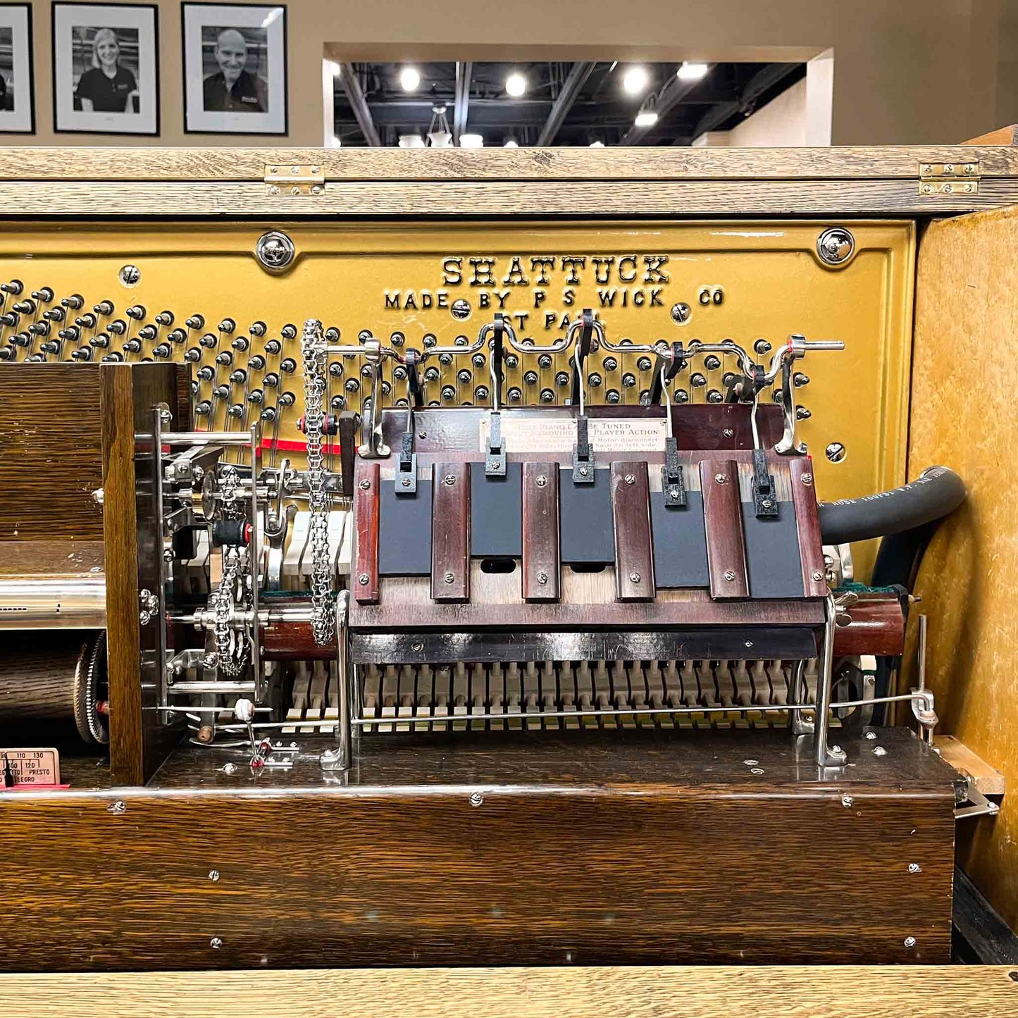 SOLD - 1910 Shattuck Commissioned Upright