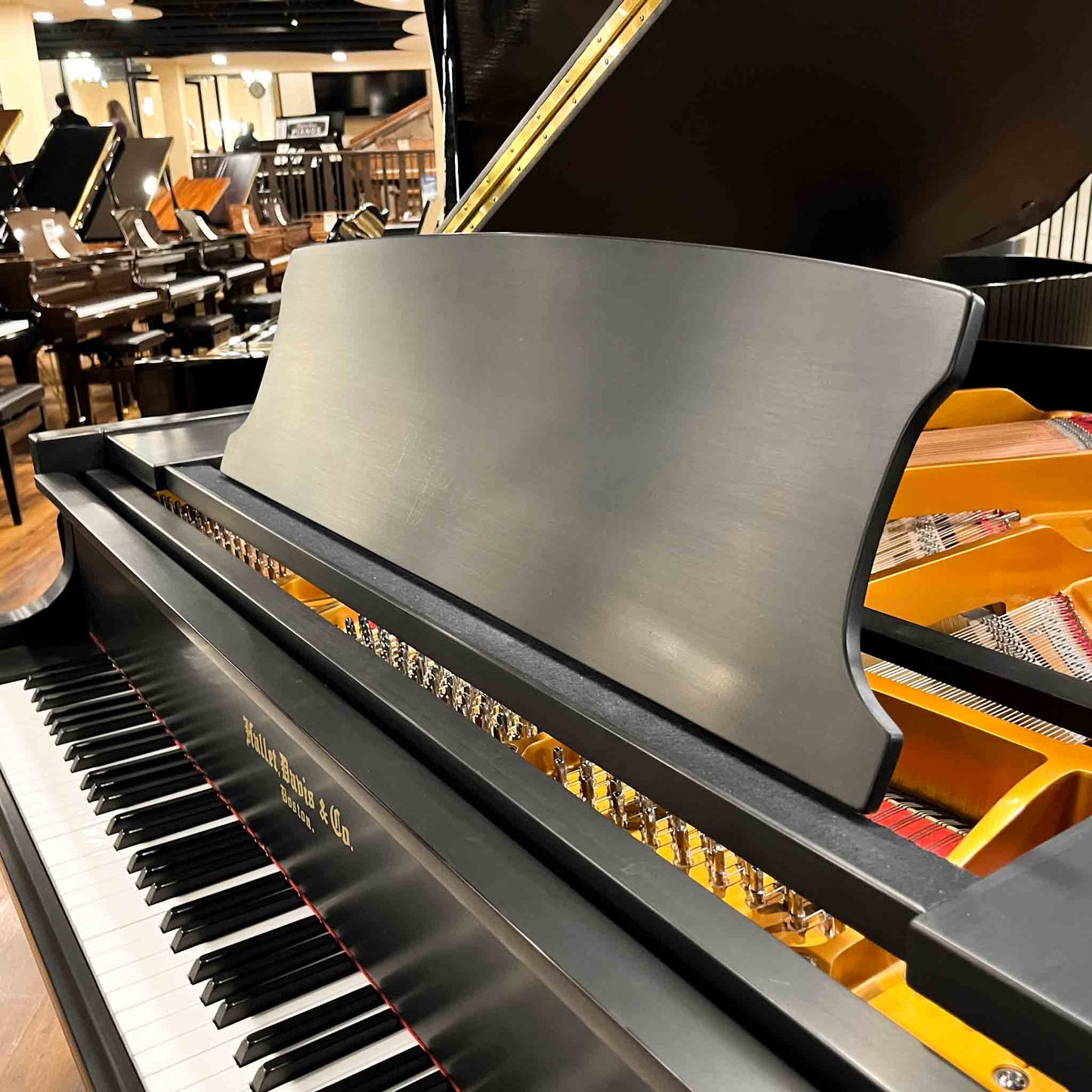 2015 Hallet Davis 160 Satin Black 5'3" Grand Piano