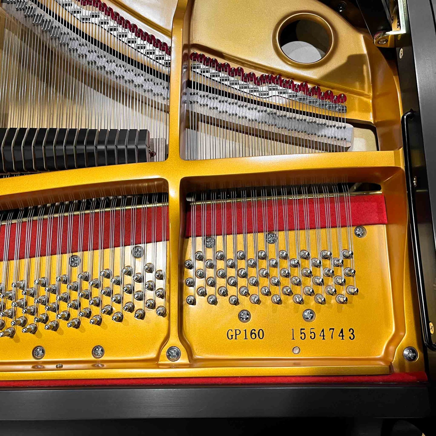 2015 Hallet Davis 160 Satin Black 5'3" Grand Piano