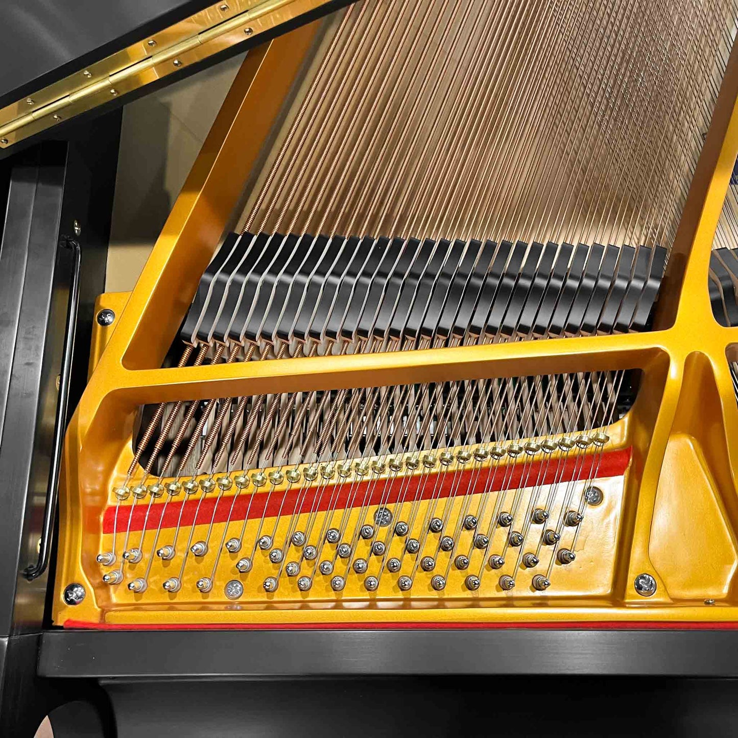 2015 Hallet Davis 160 Satin Black 5'3" Grand Piano
