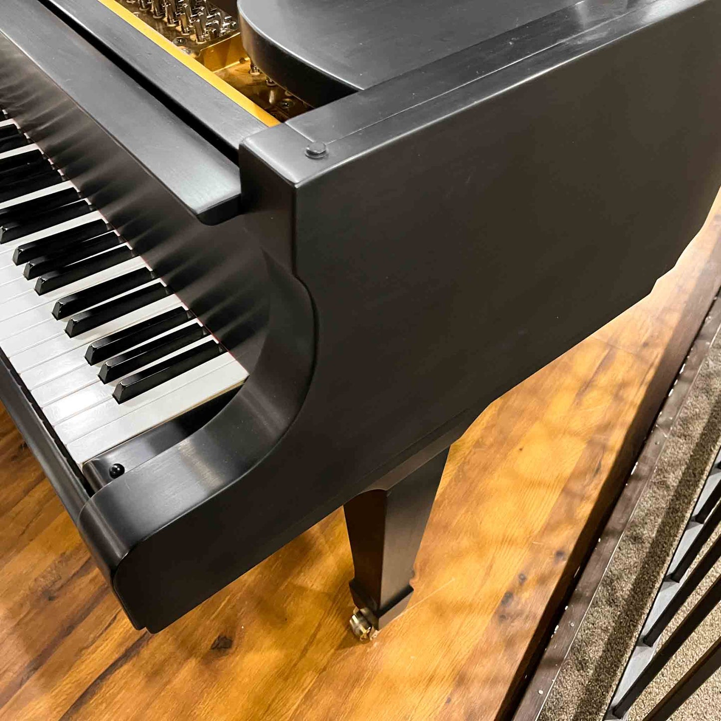 1993 Young Chang G-150 4'11" Satin Black Baby Grand Piano