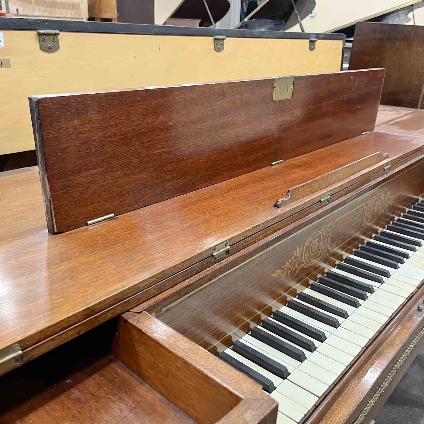 SOLD 1815 William Stodart 34" Commissioned Square Piano