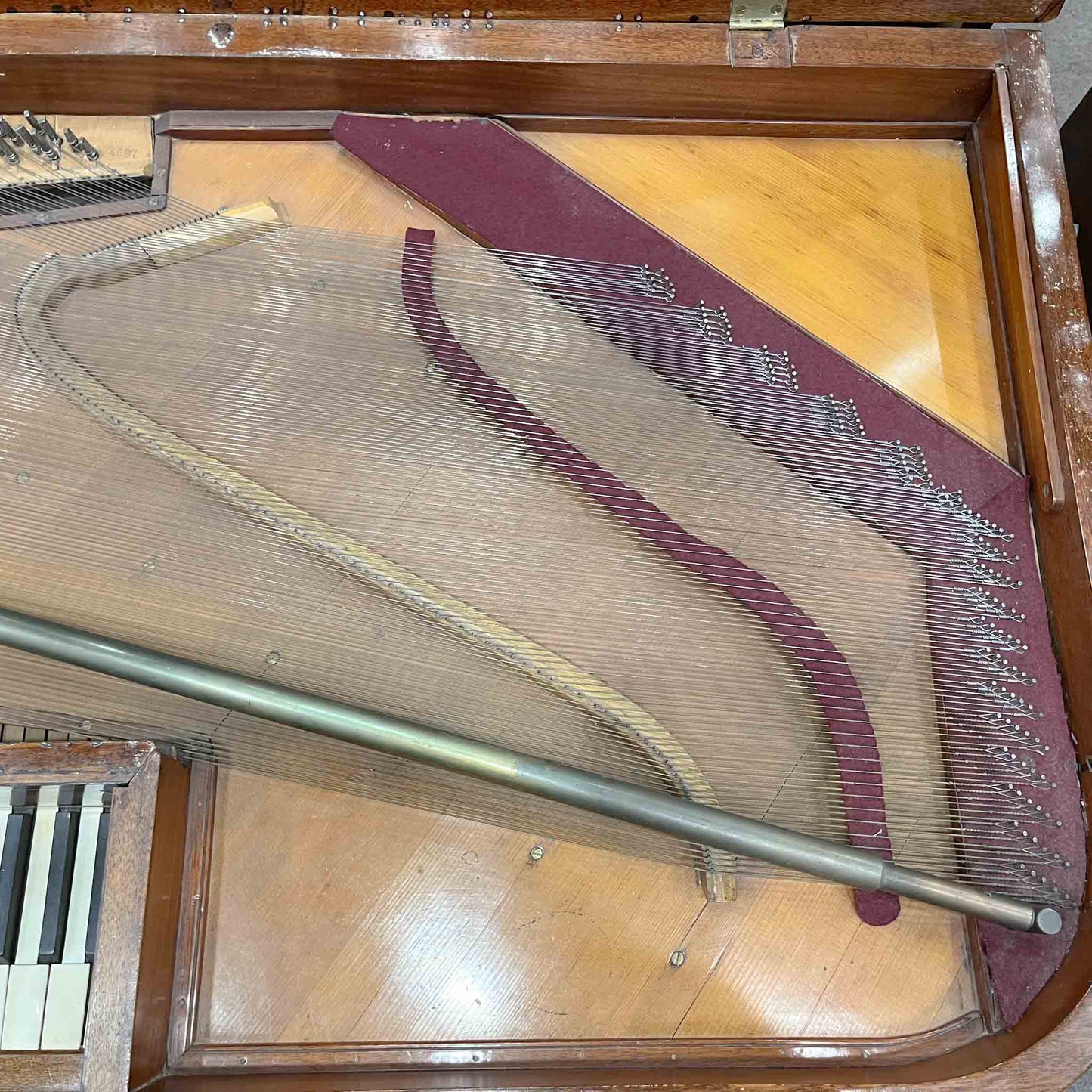 SOLD 1815 William Stodart 34" Commissioned Square Piano