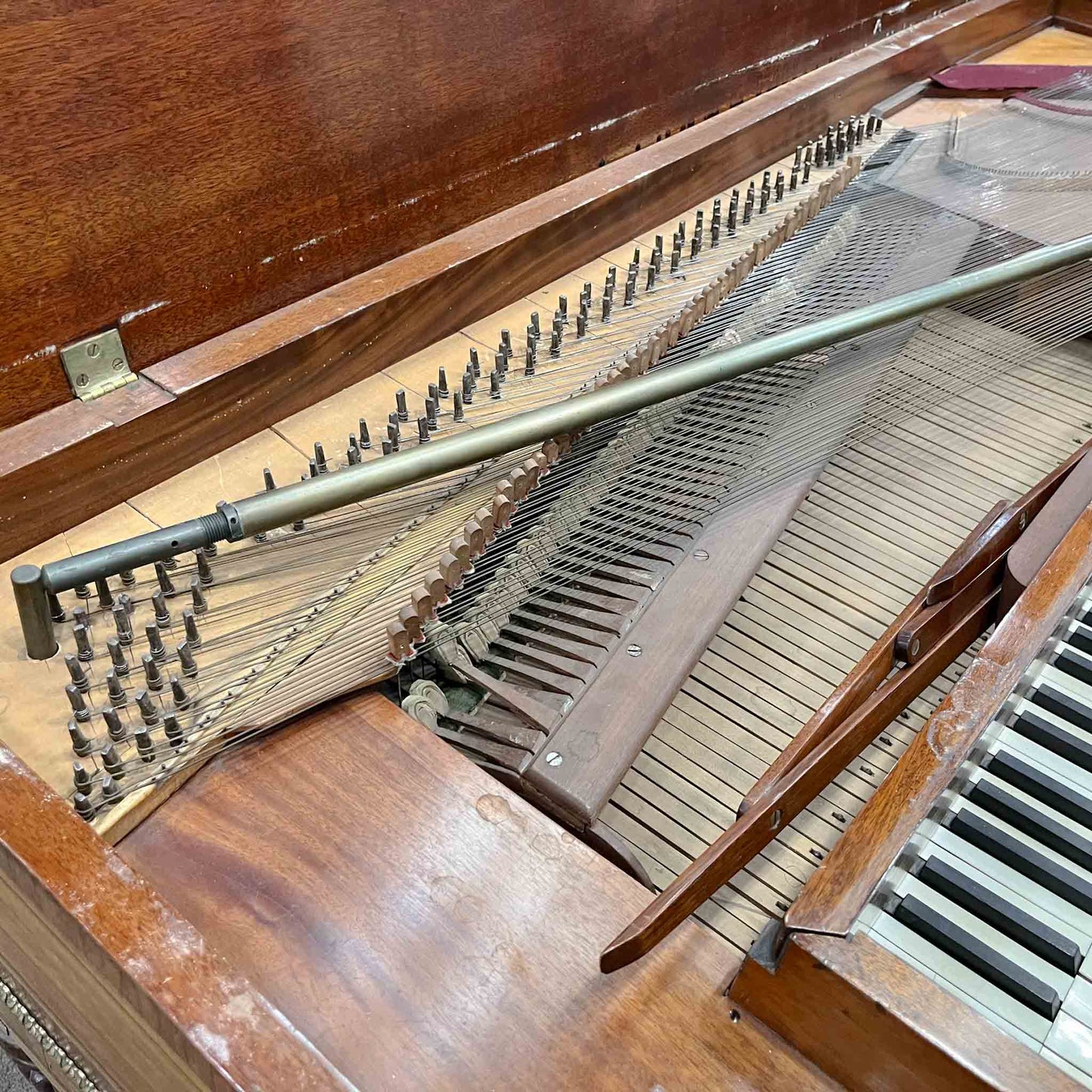 SOLD 1815 William Stodart 34" Commissioned Square Piano