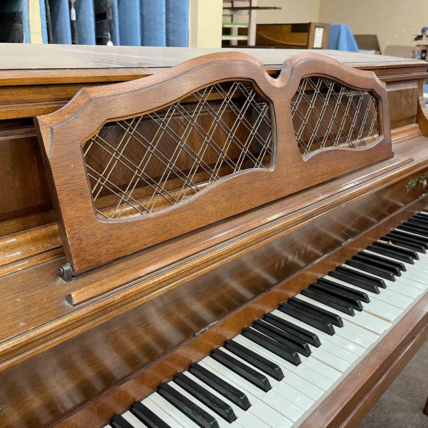 SOLD 1984 Yamaha M23 43" Walnut Wood Finish Commissioned Console Piano