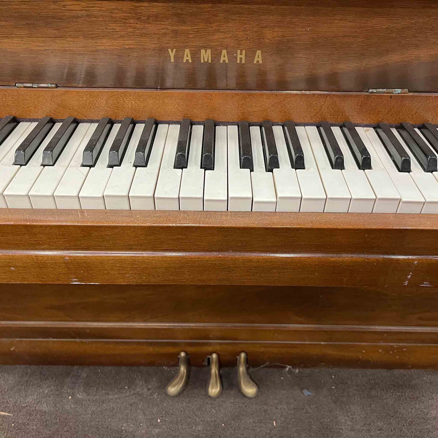 SOLD 1984 Yamaha M23 43" Walnut Wood Finish Commissioned Console Piano