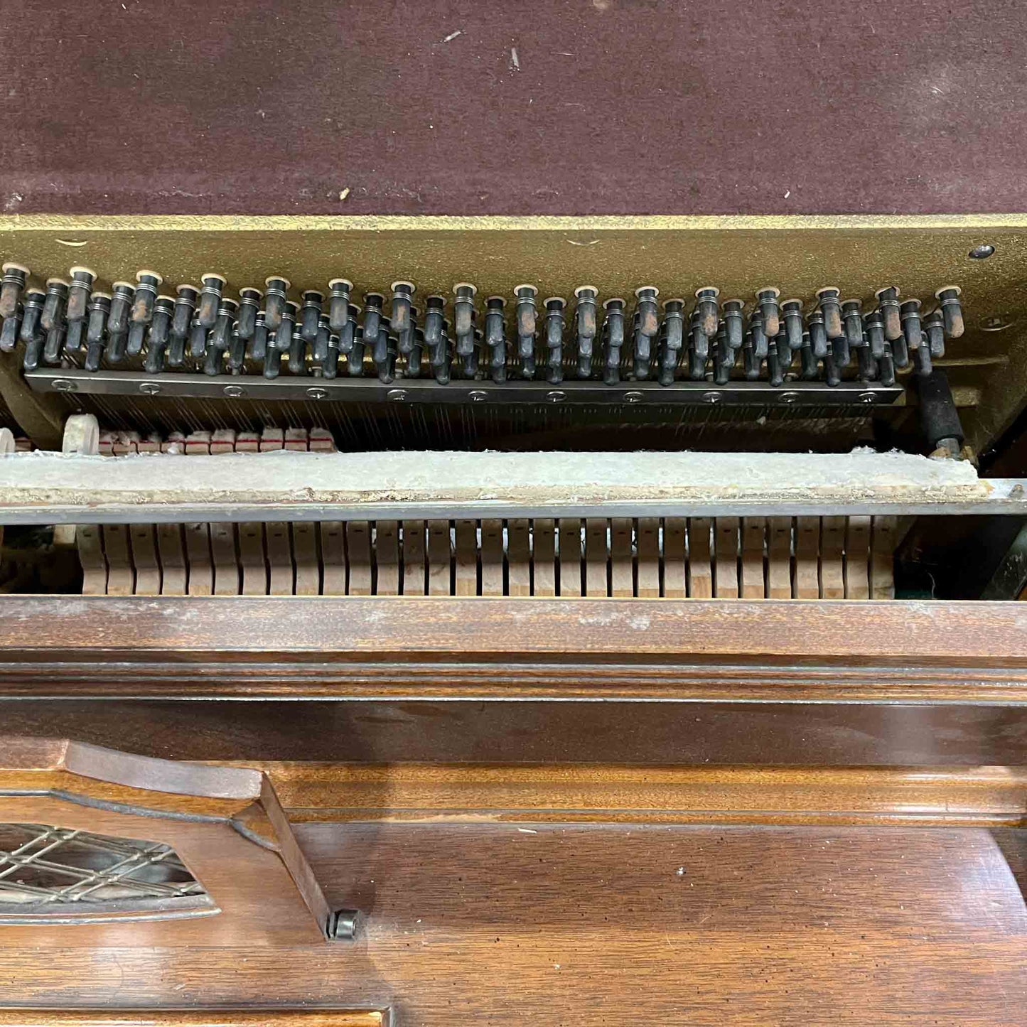 SOLD 1984 Yamaha M23 43" Walnut Wood Finish Commissioned Console Piano