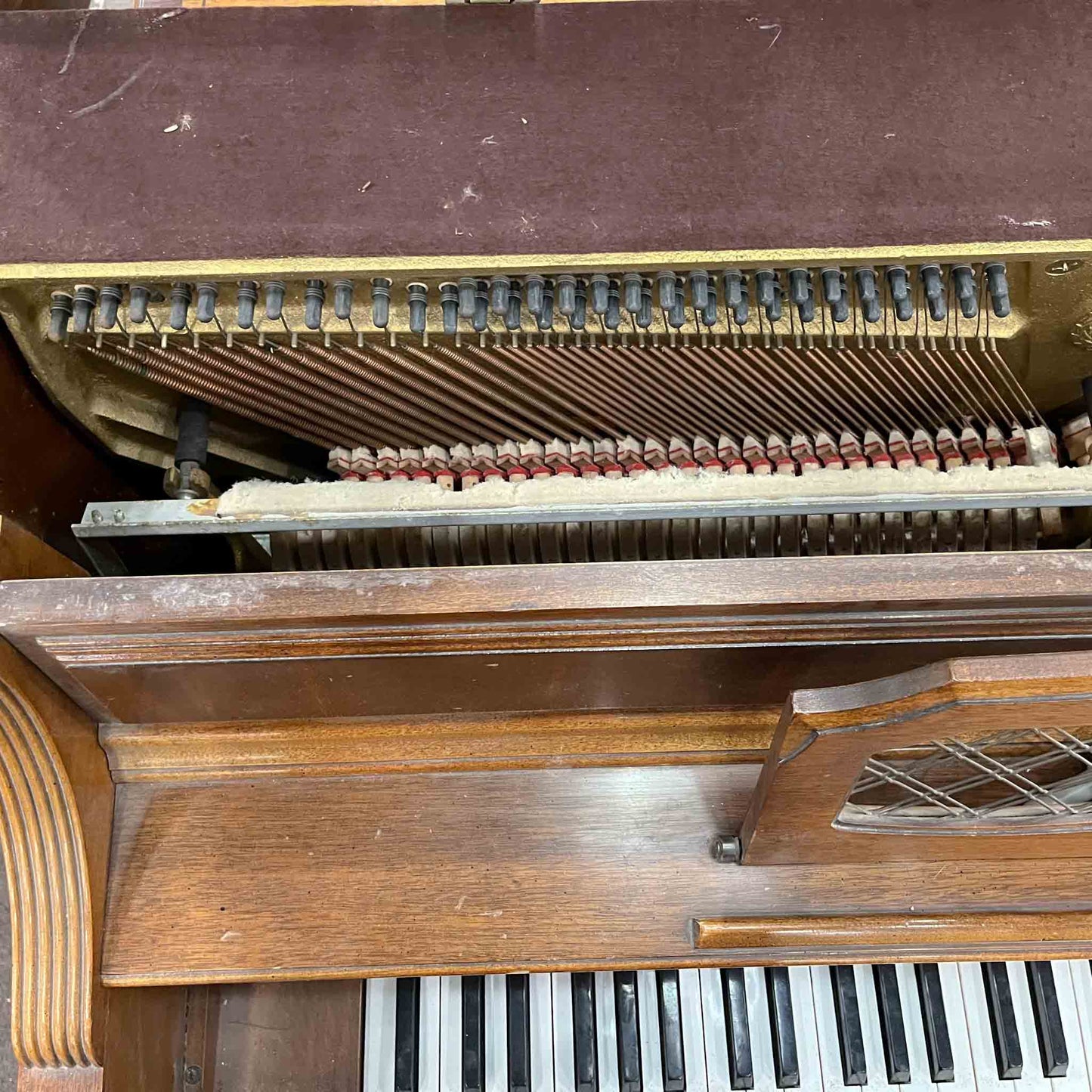 SOLD 1984 Yamaha M23 43" Walnut Wood Finish Commissioned Console Piano