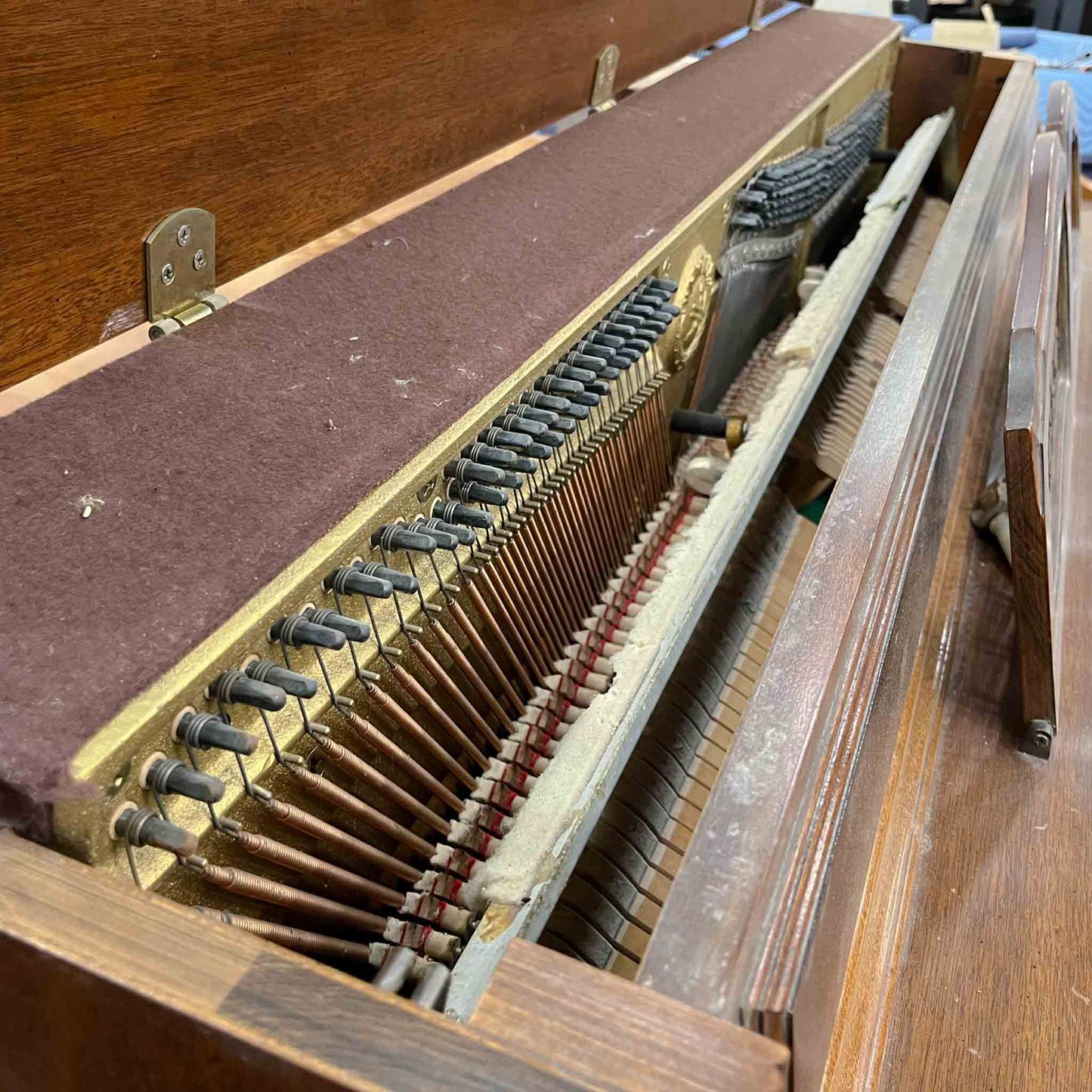 SOLD 1984 Yamaha M23 43" Walnut Wood Finish Commissioned Console Piano
