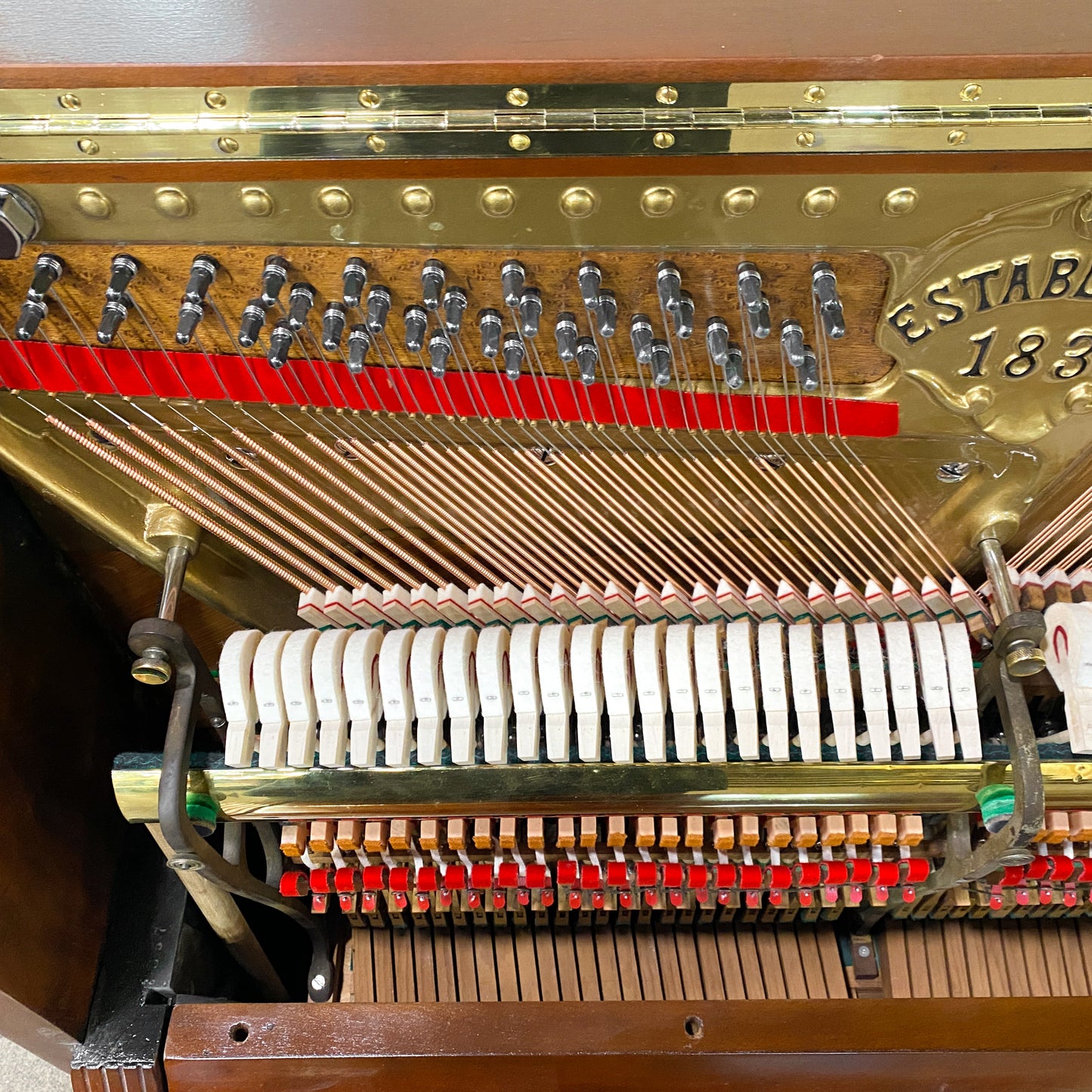 SOLD 1895 Knabe Wood Finish Commissioned Upright Piano