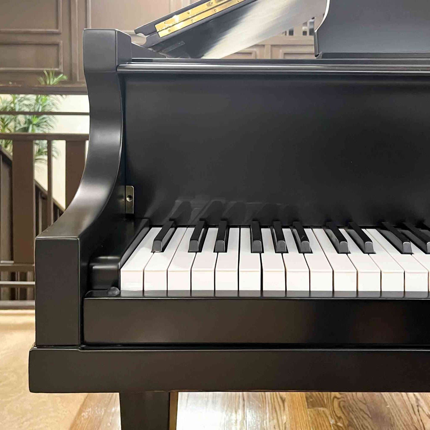 SOLD 1970 Cable 5' Satin Black Baby Grand Piano