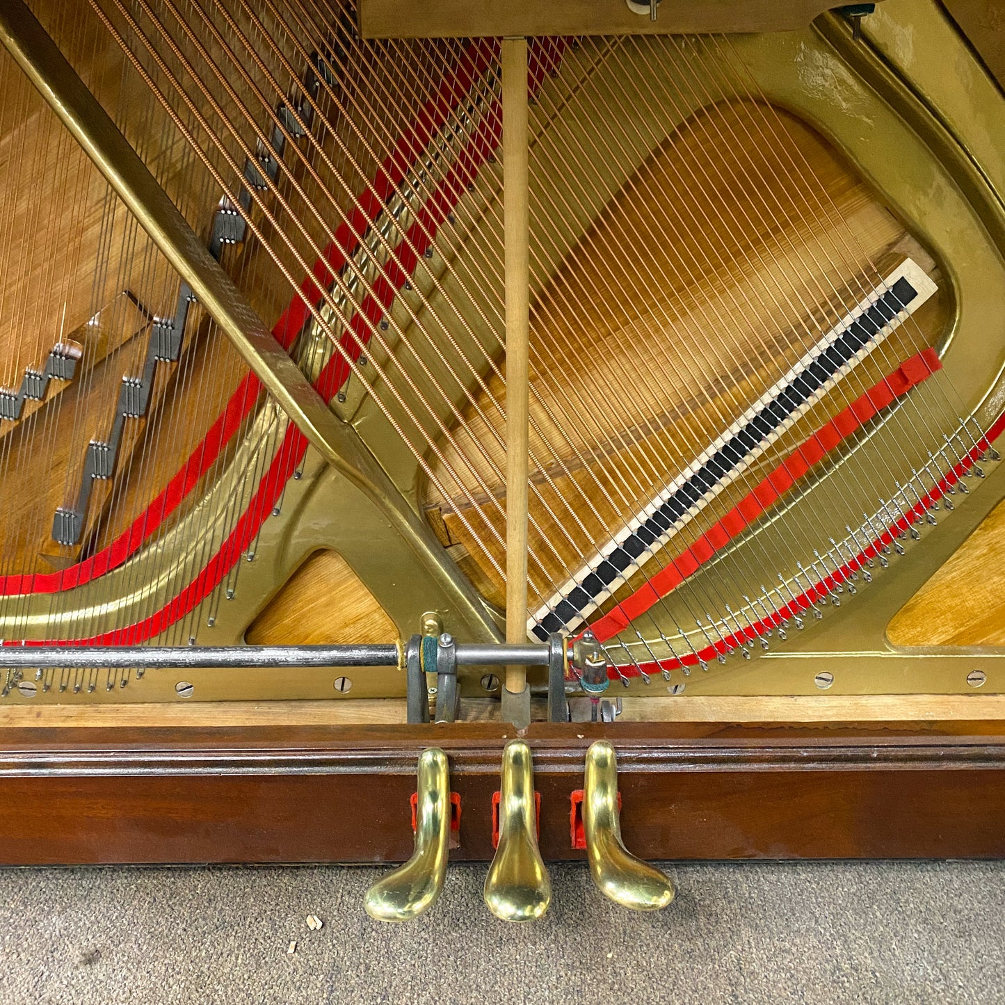 SOLD 1895 Knabe Wood Finish Commissioned Upright Piano
