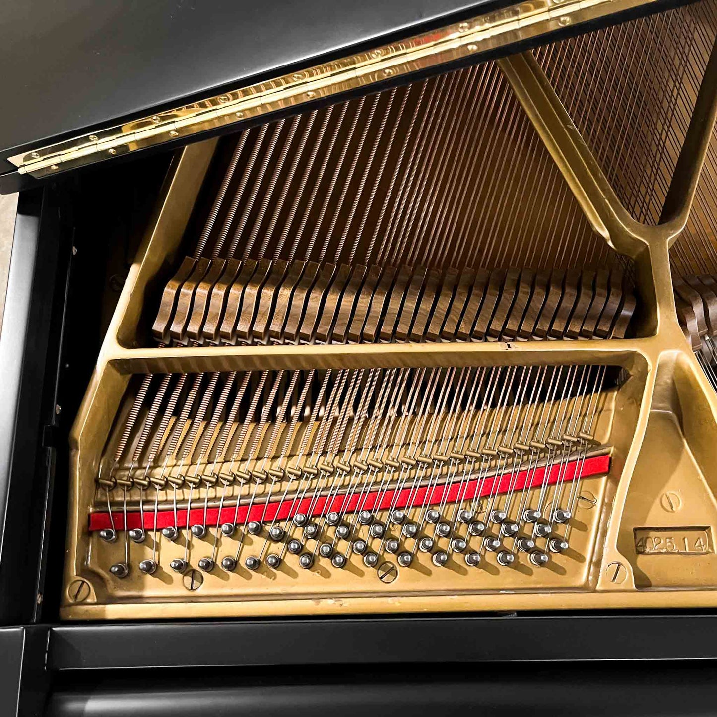SOLD 1970 Cable 5' Satin Black Baby Grand Piano