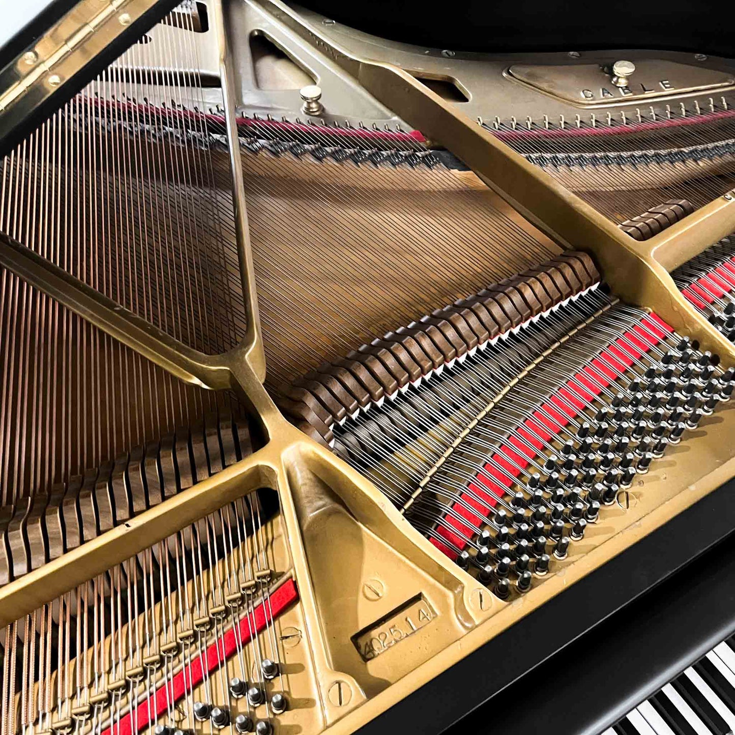 SOLD 1970 Cable 5' Satin Black Baby Grand Piano