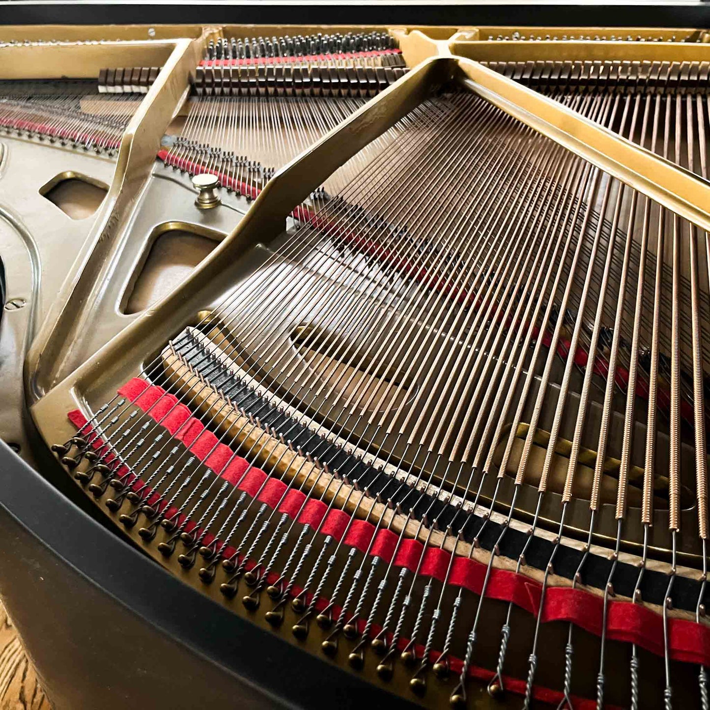 SOLD 1970 Cable 5' Satin Black Baby Grand Piano