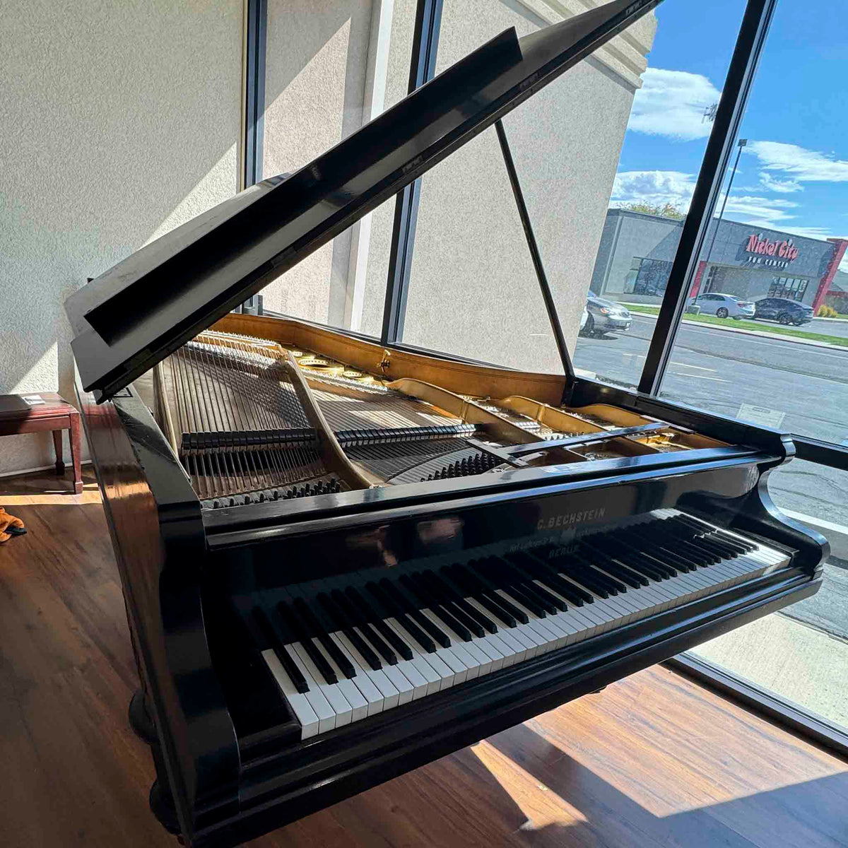 HEIRLOOM RESTORATION 1888 Bechstein 7' Black Finish Commissioned Grand Piano
