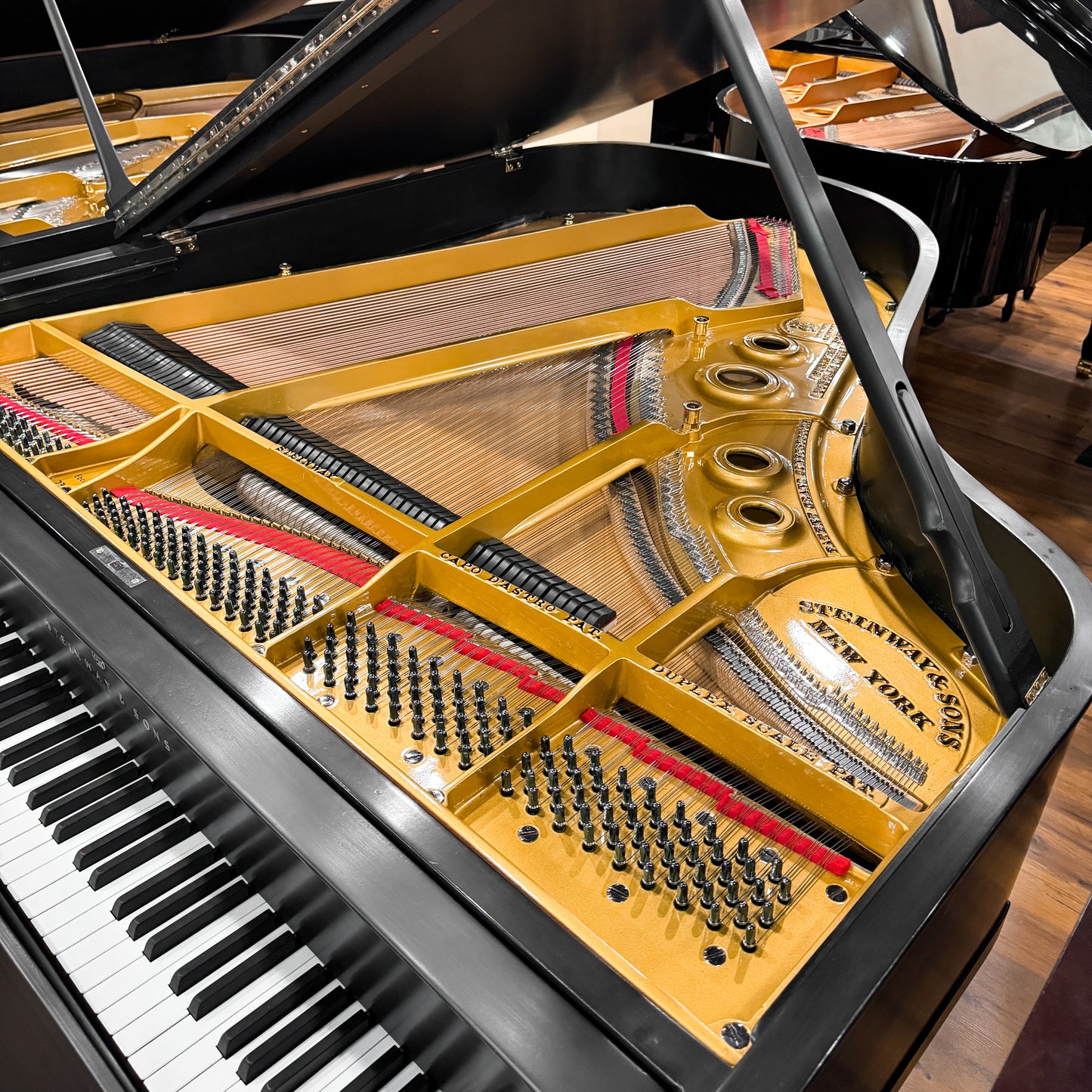 SOLD 1925 Steinway L 5'11" Satin Black Grand Piano
