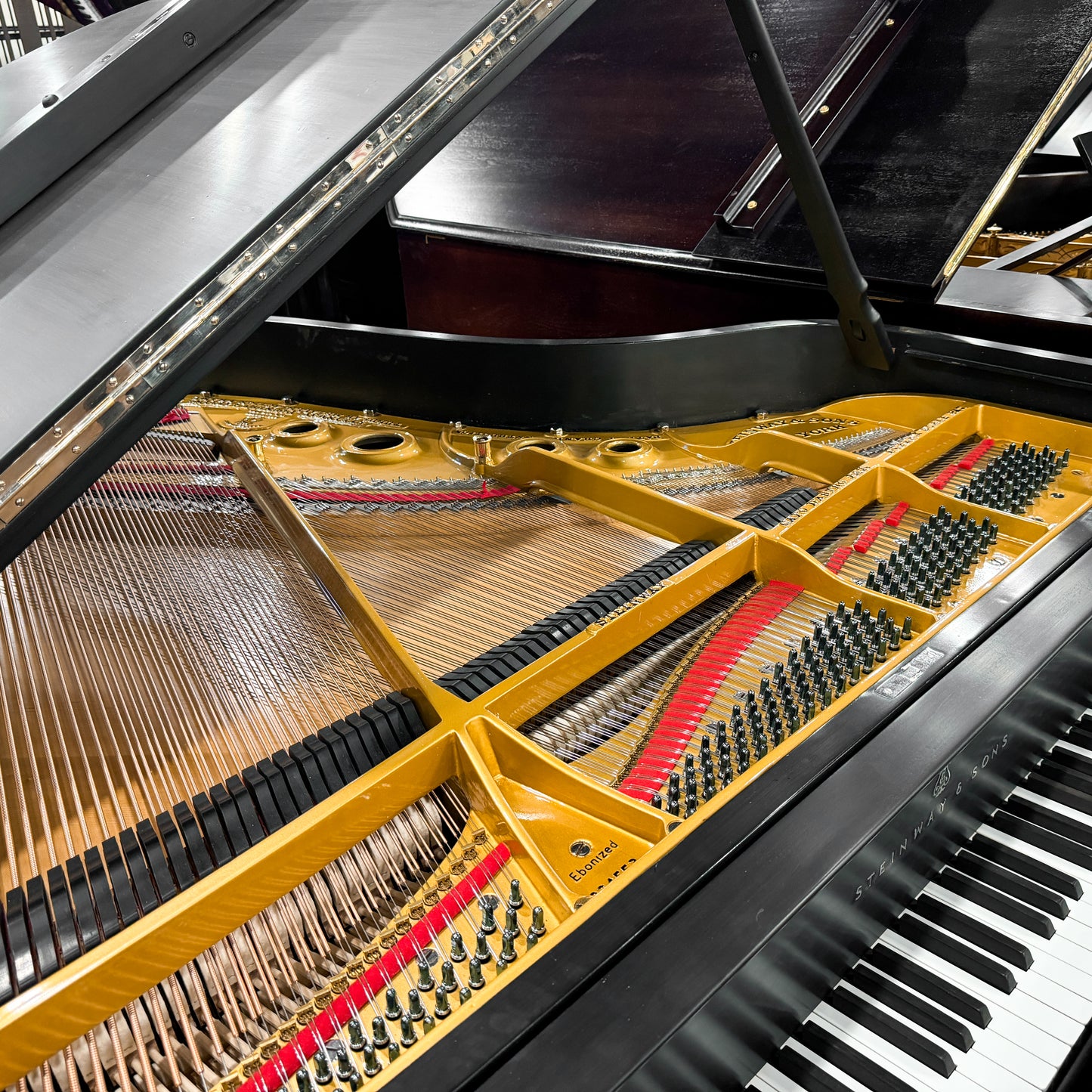 SOLD 1925 Steinway L 5'11" Satin Black Grand Piano
