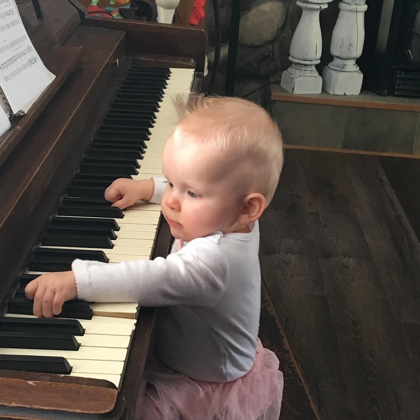 The Taylor Family Piano!