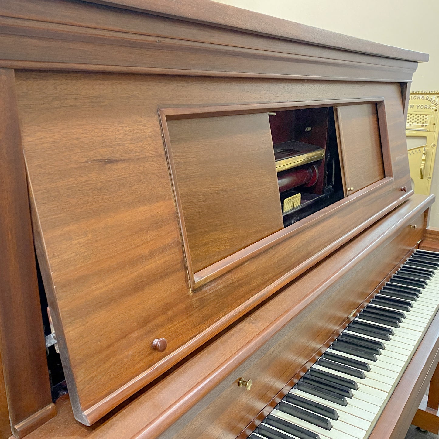 SOLD 1933 Aeolian Autopiano Commissioned Upright Player Piano
