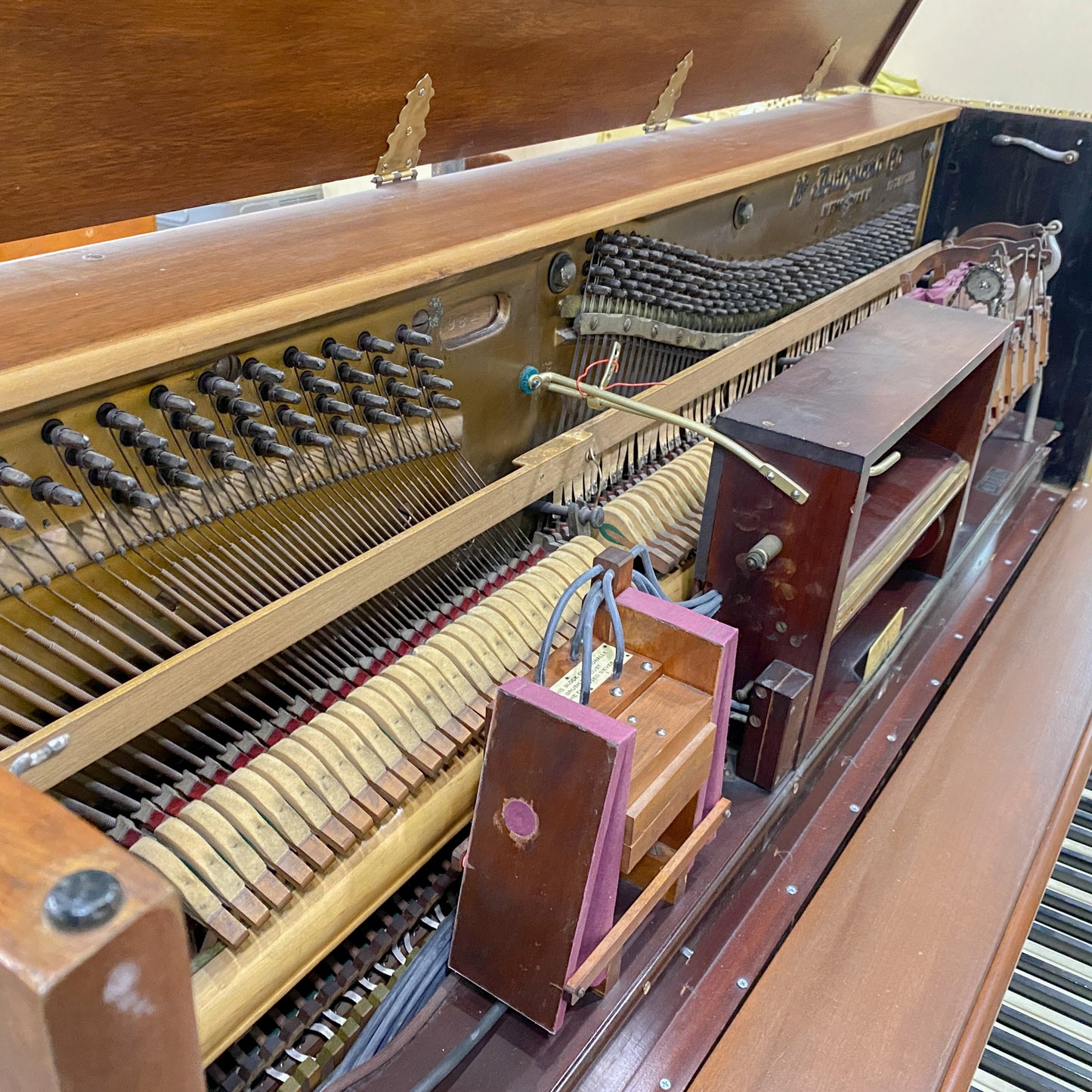 SOLD 1933 Aeolian Autopiano Commissioned Upright Player Piano