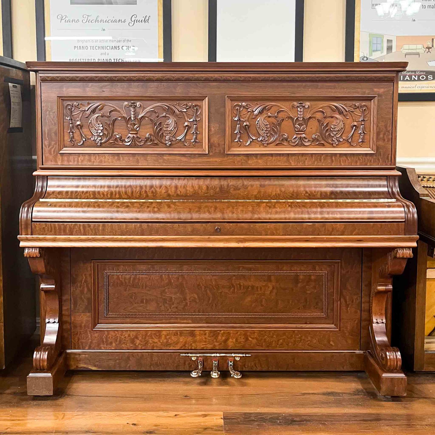 SOLD 1895 Ivers & Pond Commissioned Upright Piano