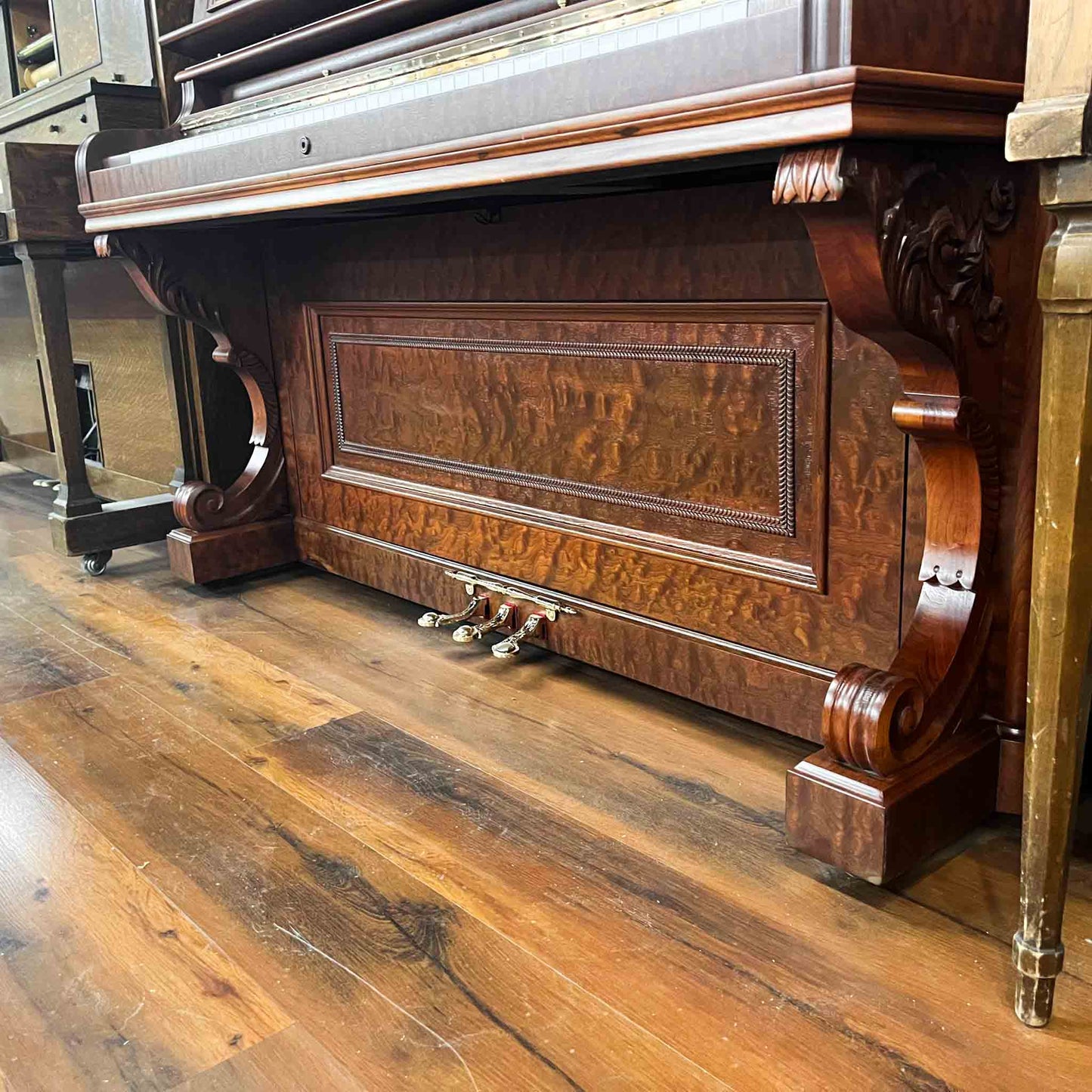 SOLD 1895 Ivers & Pond Commissioned Upright Piano