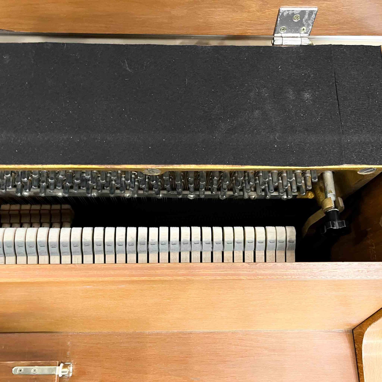 SOLD 1972 Yamaha 39" Wood Finish Commissioned Spinet Piano