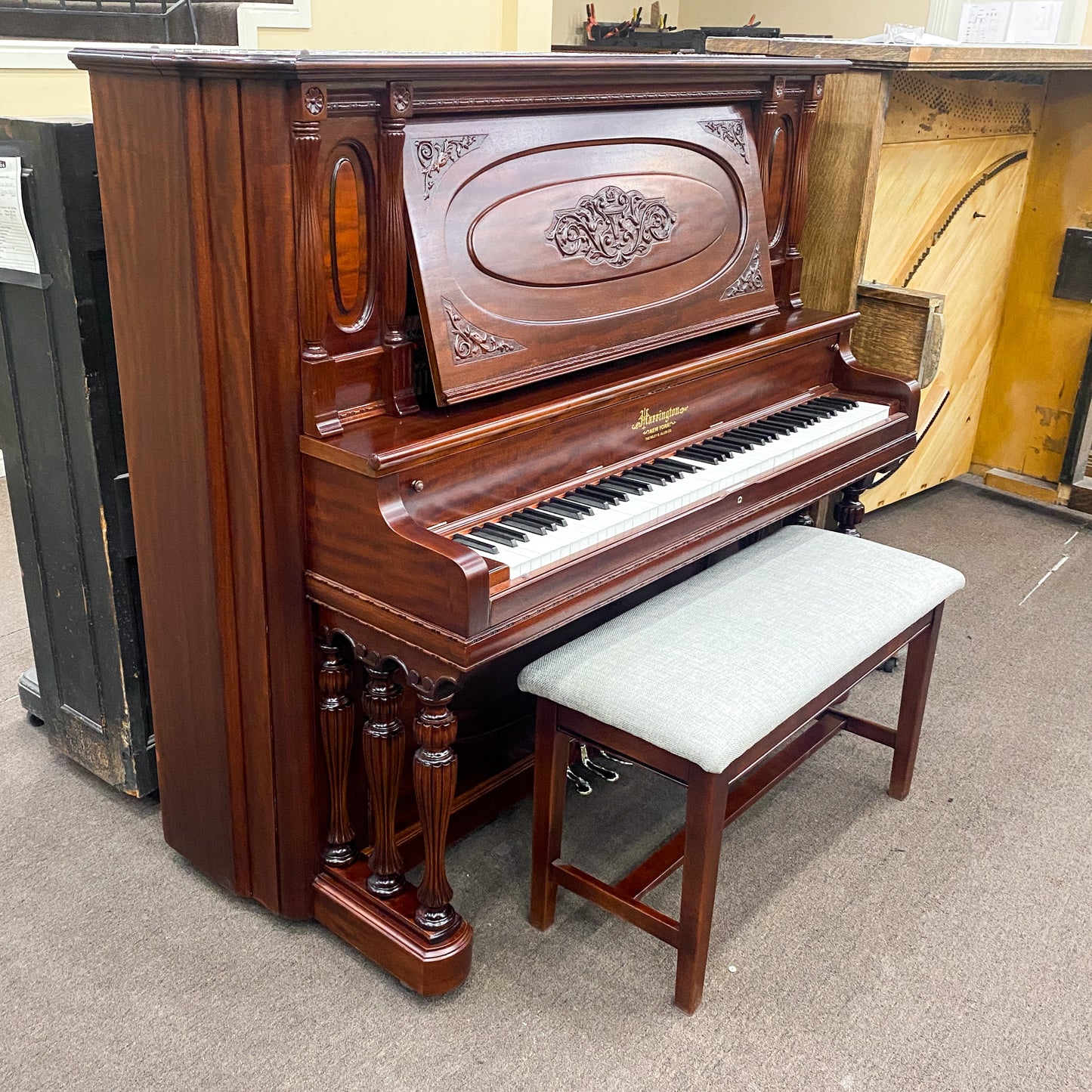 SOLD 1905 Harrington Commissioned Upright