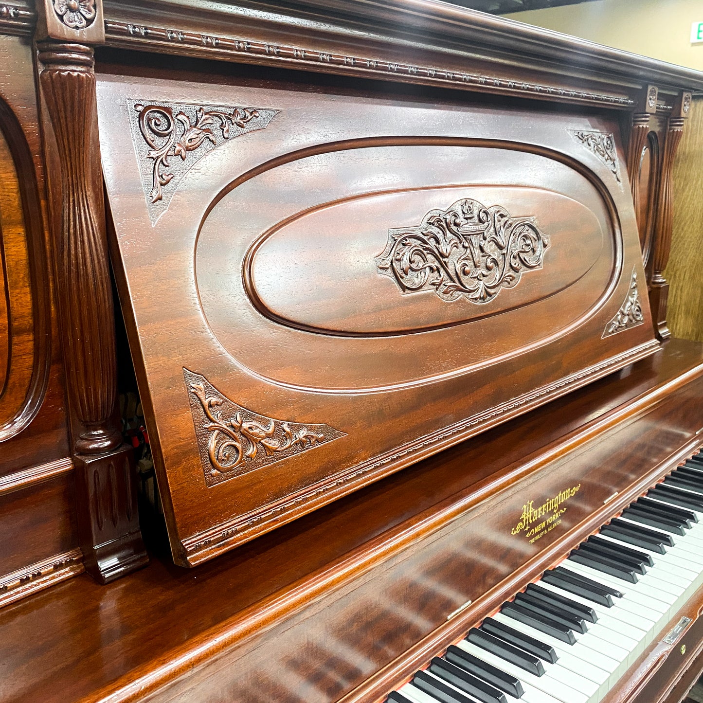 SOLD 1905 Harrington Commissioned Upright