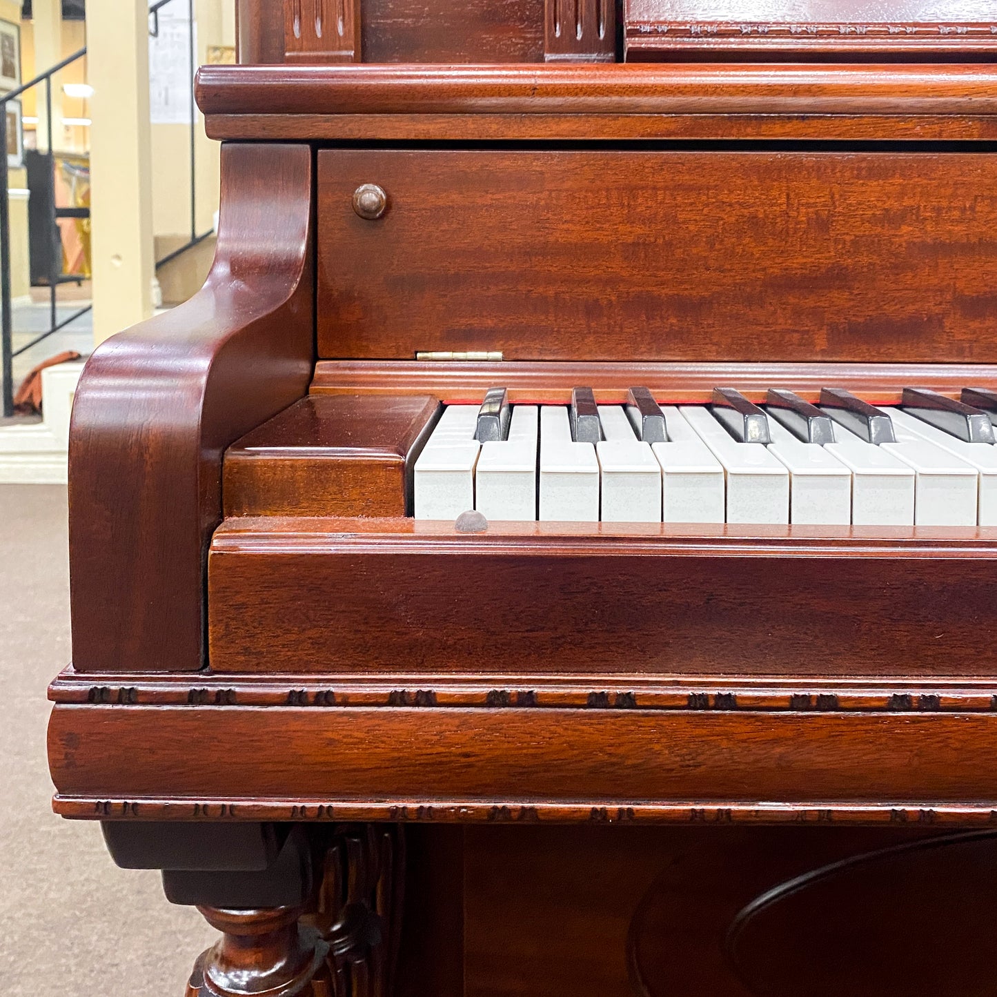 SOLD 1905 Harrington Commissioned Upright