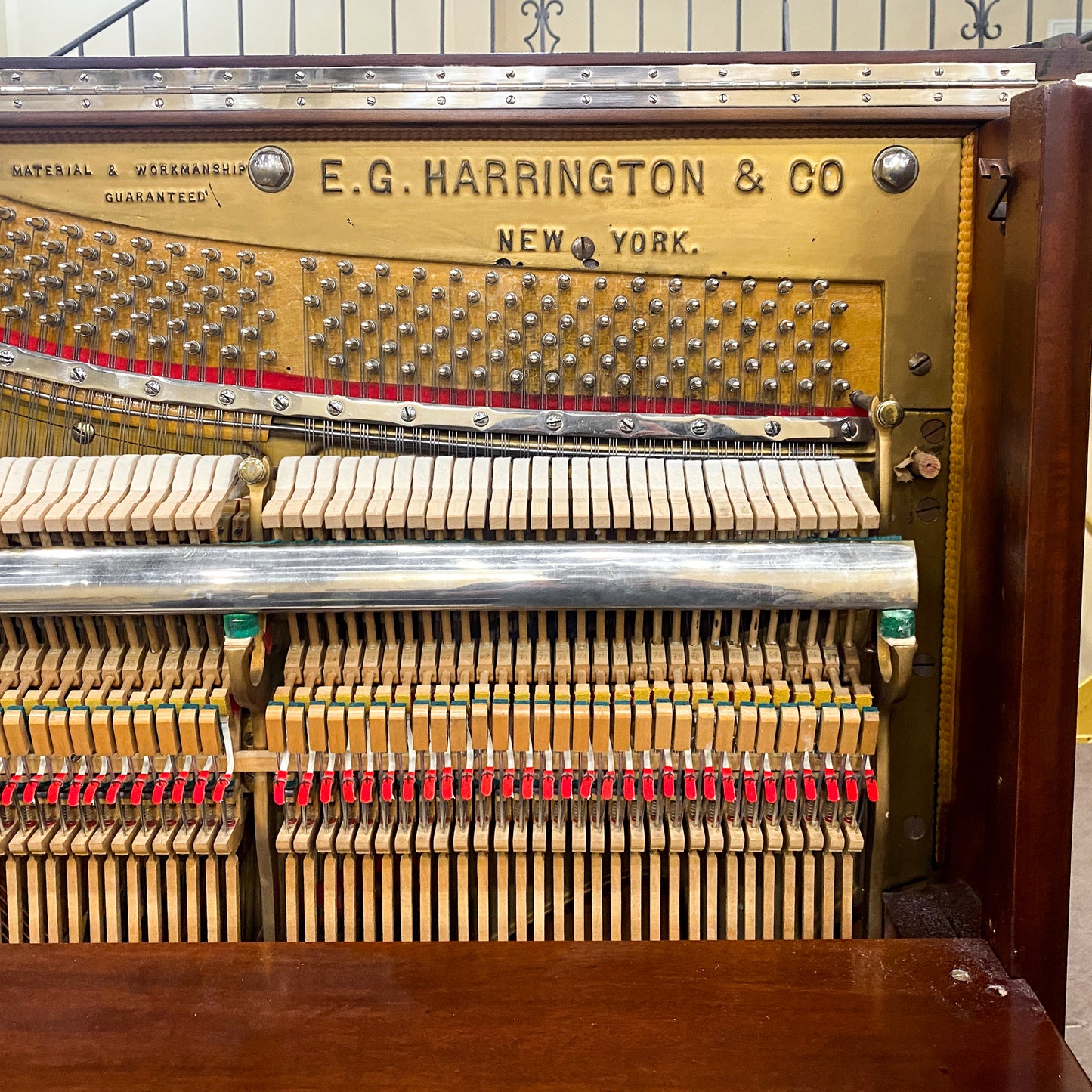 SOLD 1905 Harrington Commissioned Upright