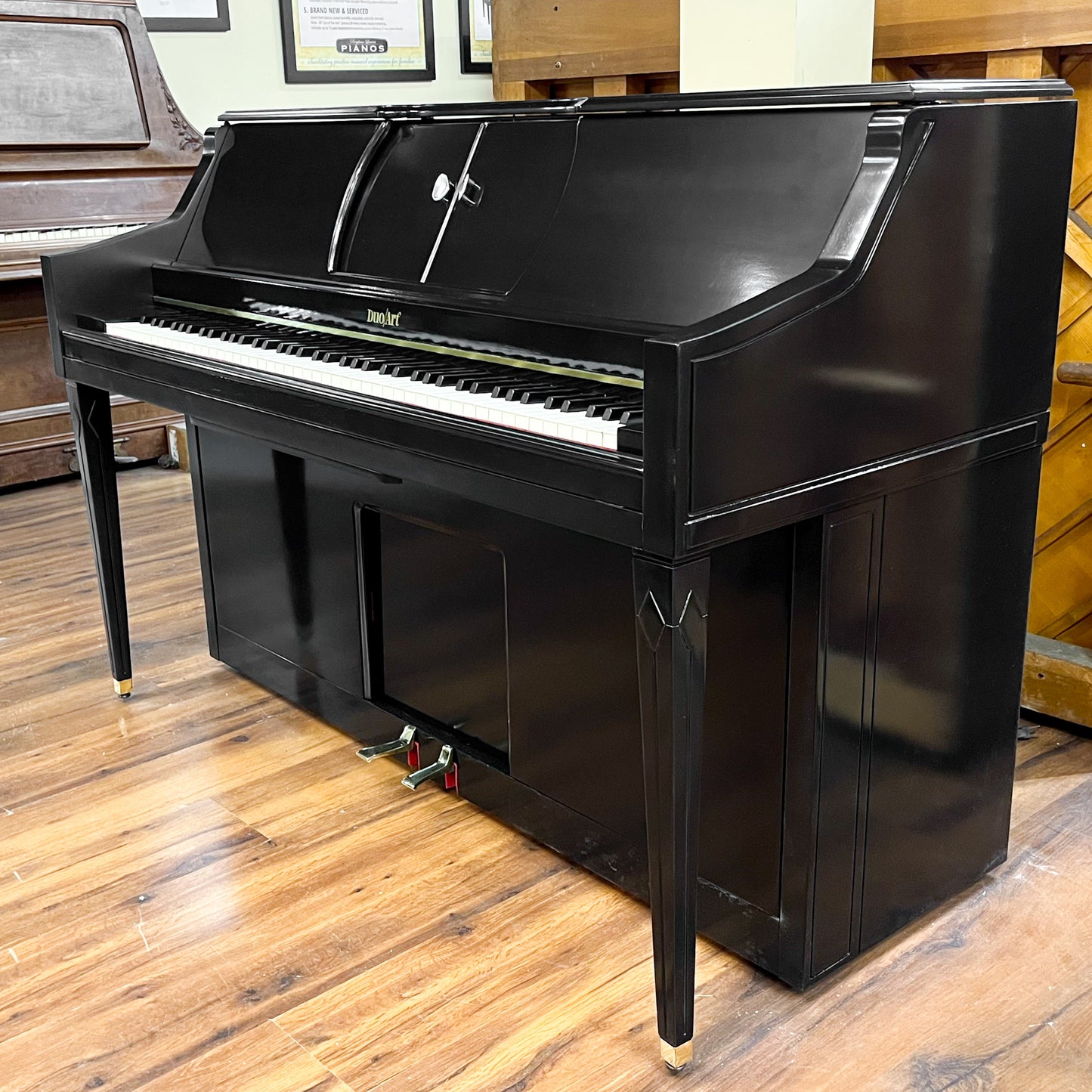 SOLD - Duo Art Hardman Peck 42" Commissioned Console Player Piano