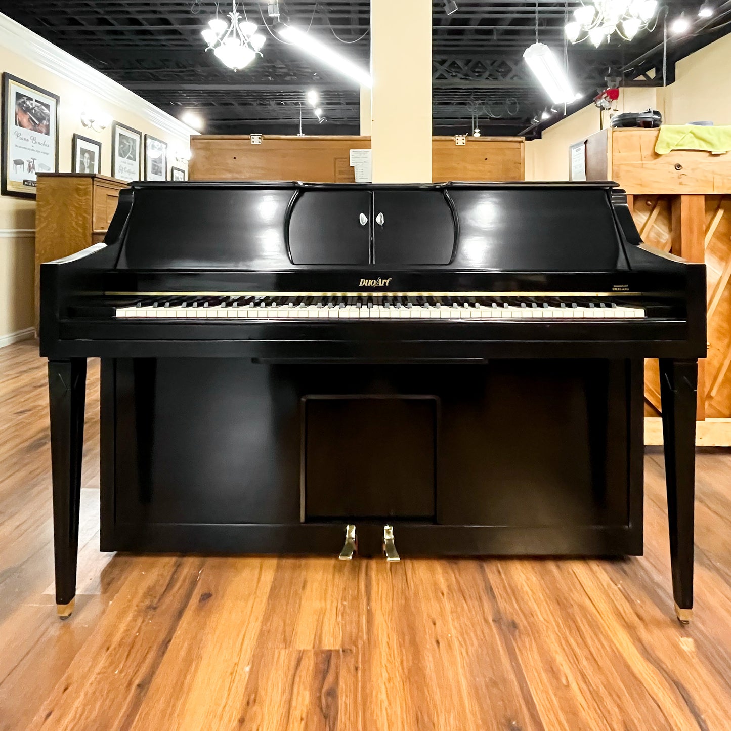 SOLD - Duo Art Hardman Peck 42" Commissioned Console Player Piano