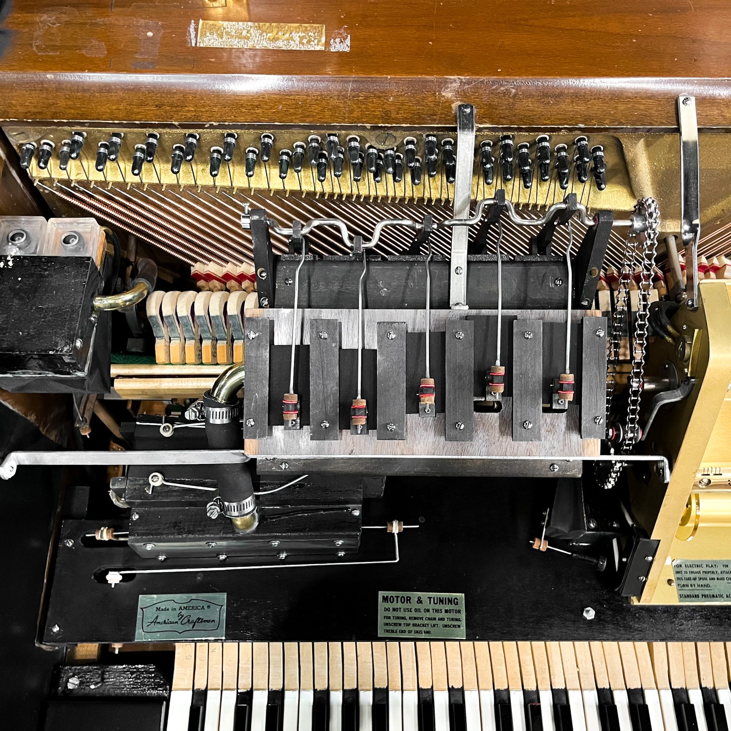 SOLD - Duo Art Hardman Peck 42" Commissioned Console Player Piano