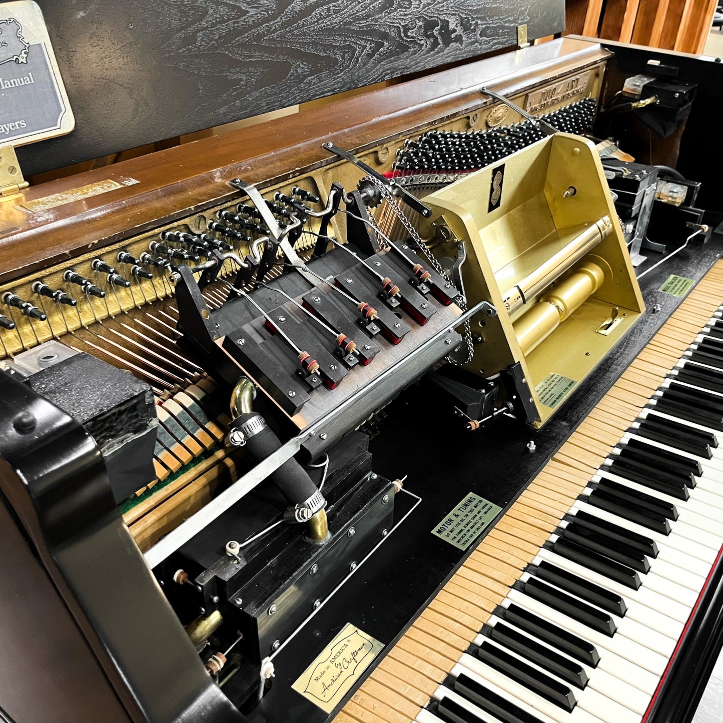 SOLD - Duo Art Hardman Peck 42" Commissioned Console Player Piano