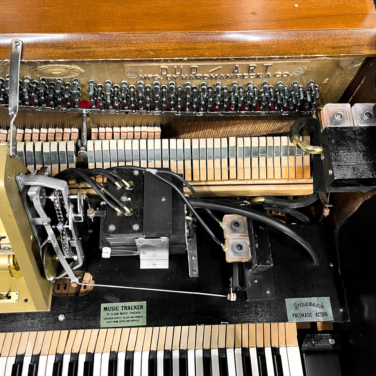 SOLD - Duo Art Hardman Peck 42" Commissioned Console Player Piano