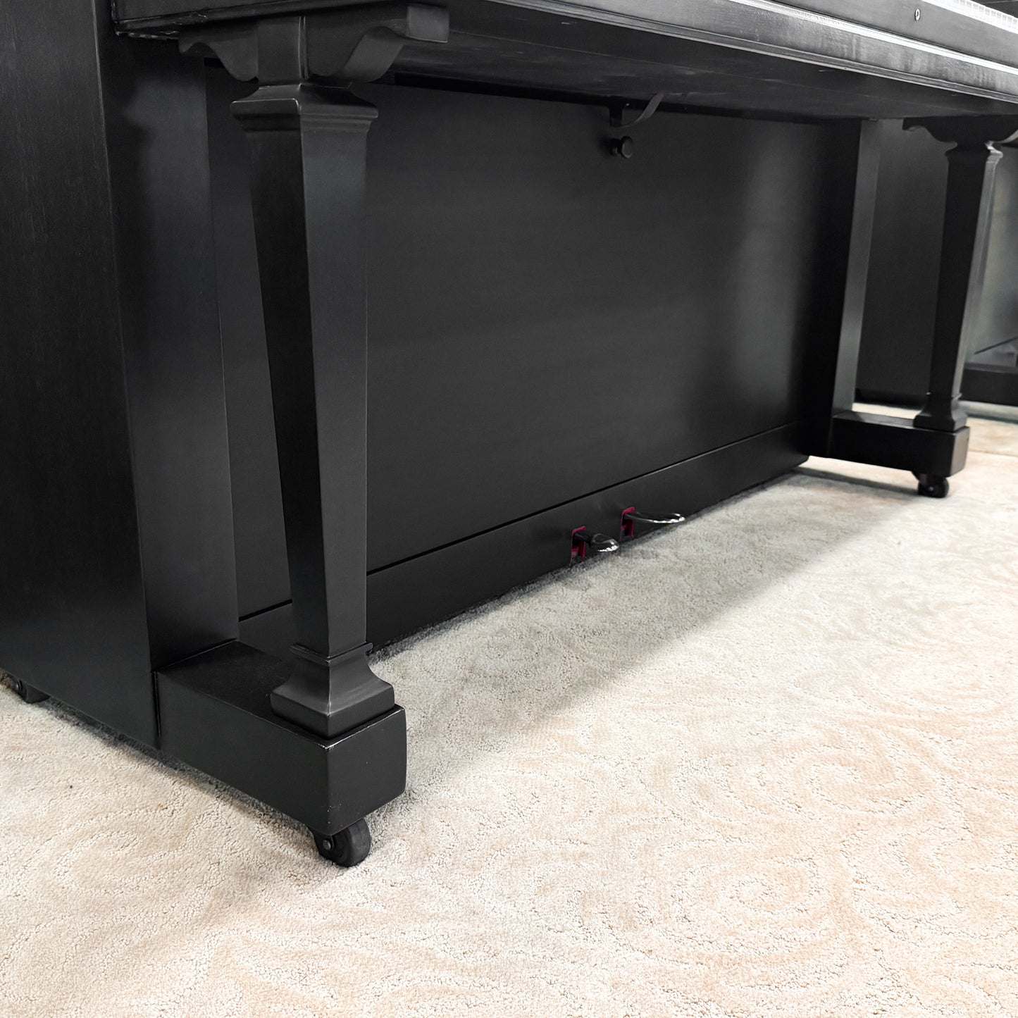 1924 Steinway 49" Satin Black Upright Piano